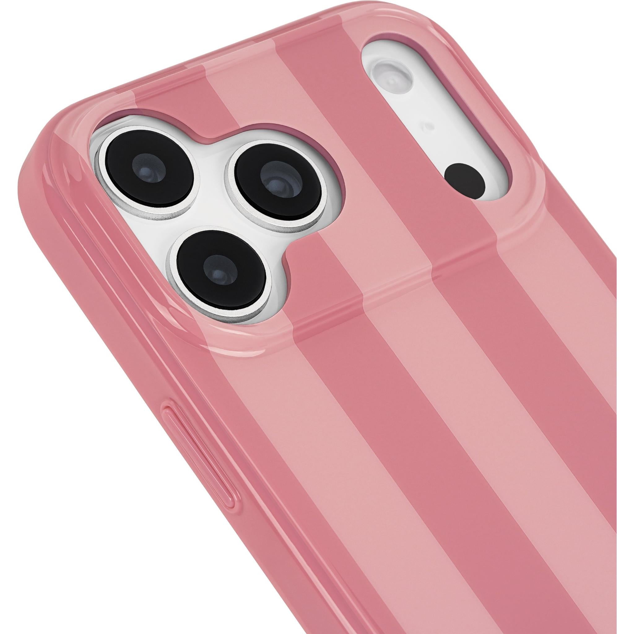 Kate Spade New York Stripe Rose Coral MagSafe case for iPhone 18 Pro, image 4 - Phone Cases & Covers at Tech Supply Shed NZ