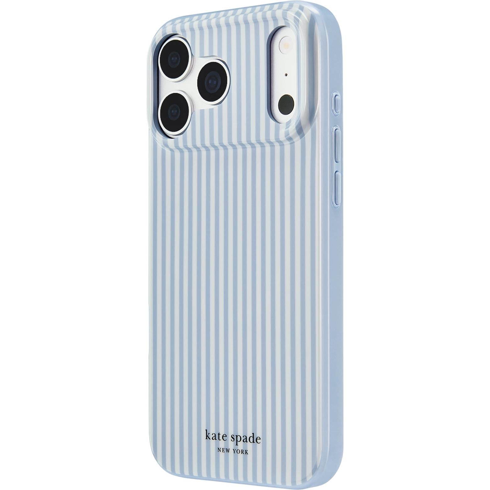 Kate Spade New York Diamond Blue Stripe MagSafe case for iPhone 18 Pro, image 3 - Phone Cases & Covers at Tech Supply Shed NZ