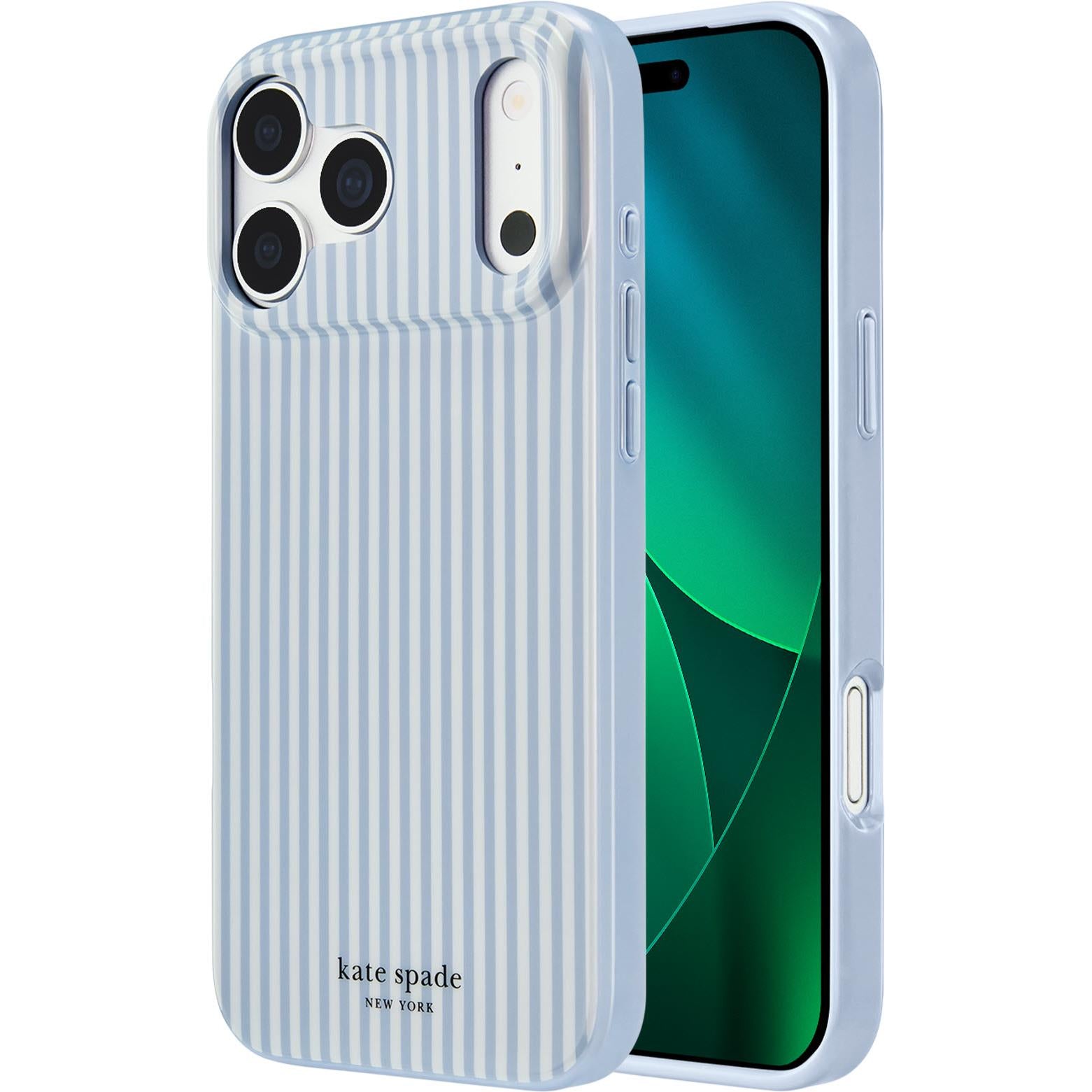 Kate Spade New York Diamond Blue Stripe MagSafe case for iPhone 18 Pro, image 8 - Phone Cases & Covers at Tech Supply Shed NZ