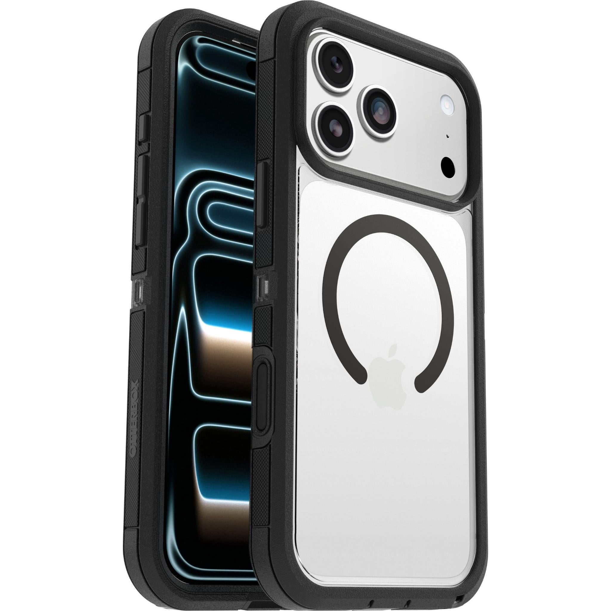 OtterBox Defender Pro XT clear and black magnetic case for iPhone 18 Pro Max, image 2 - Phone Cases & Covers at Tech Supply Shed NZ