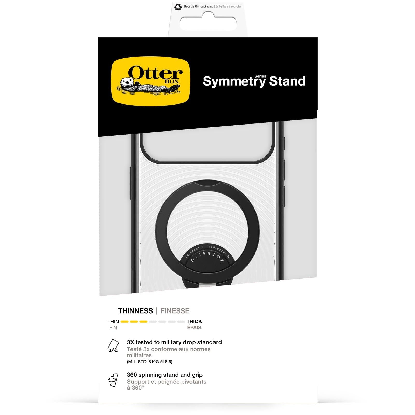 OtterBox Symmetry black magnetic stand case for iPhone 18 Pro Max, image 6 - Phone Cases & Covers at Tech Supply Shed NZ