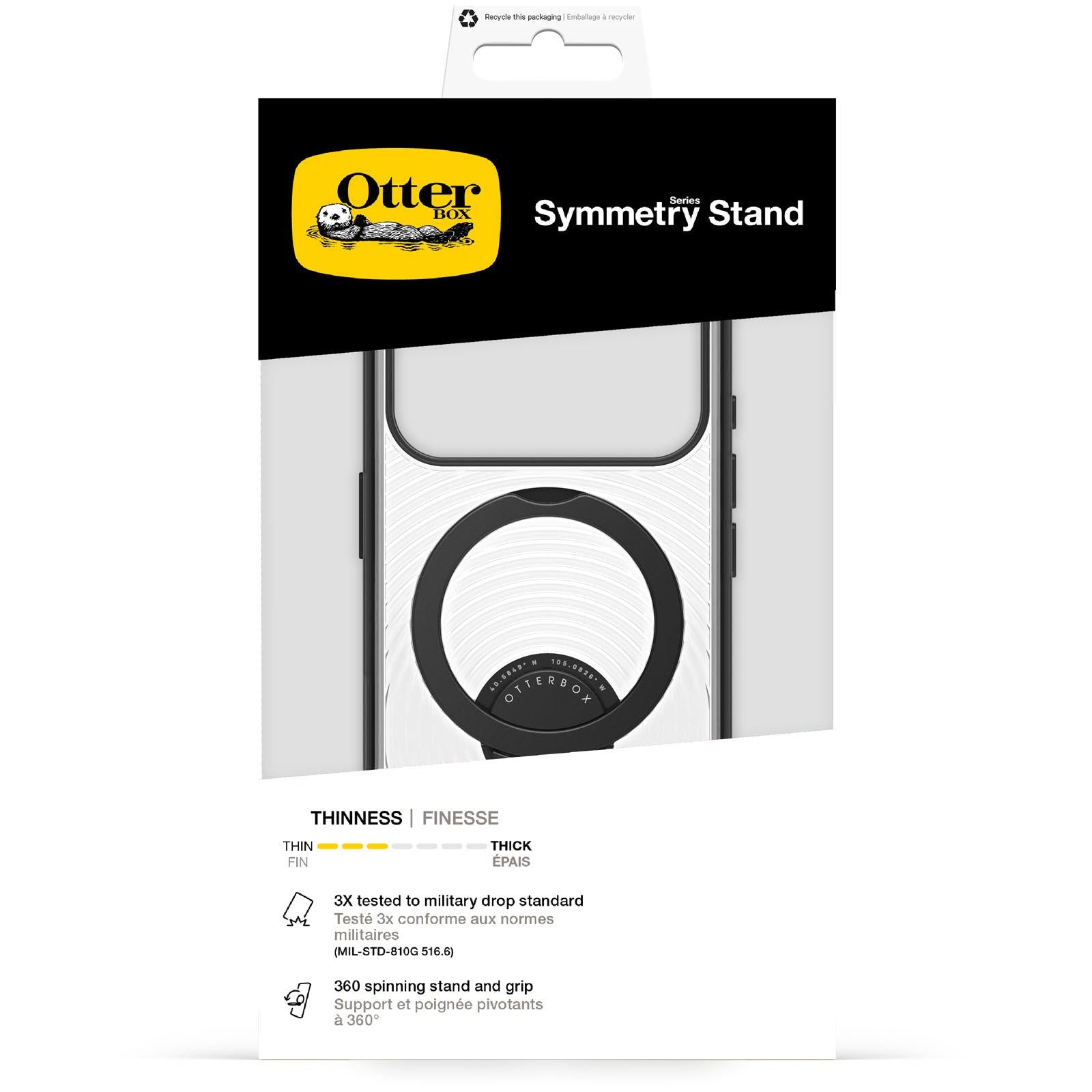 OtterBox Symmetry black magnetic stand case for iPhone 18 Pro, image 6 - Phone Cases & Covers at Tech Supply Shed NZ
