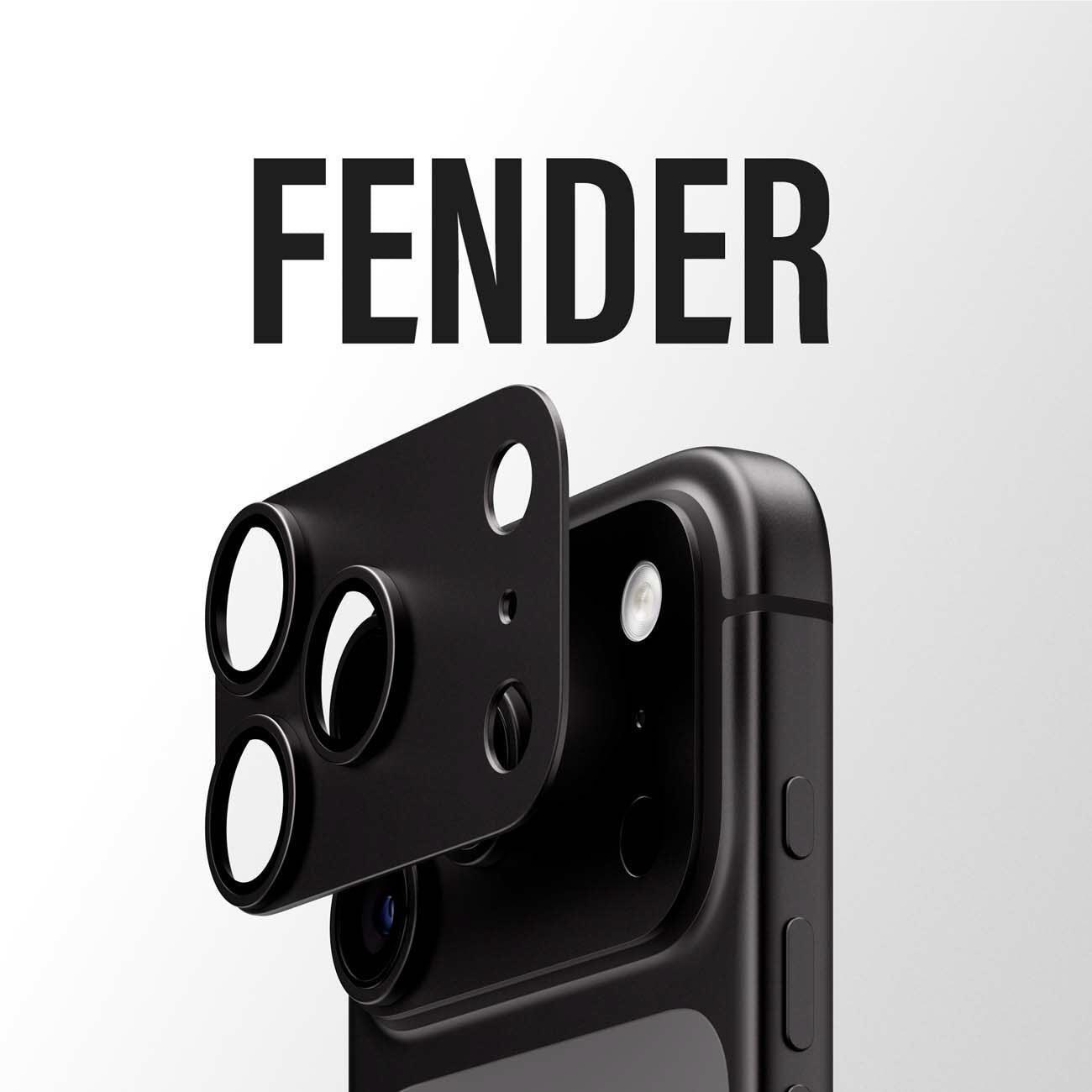 PanzerGlass Fender camera protector for iPhone 18 Pro in Shades of Grey, image 8 - Phone Accessories at Tech Supply Shed NZ