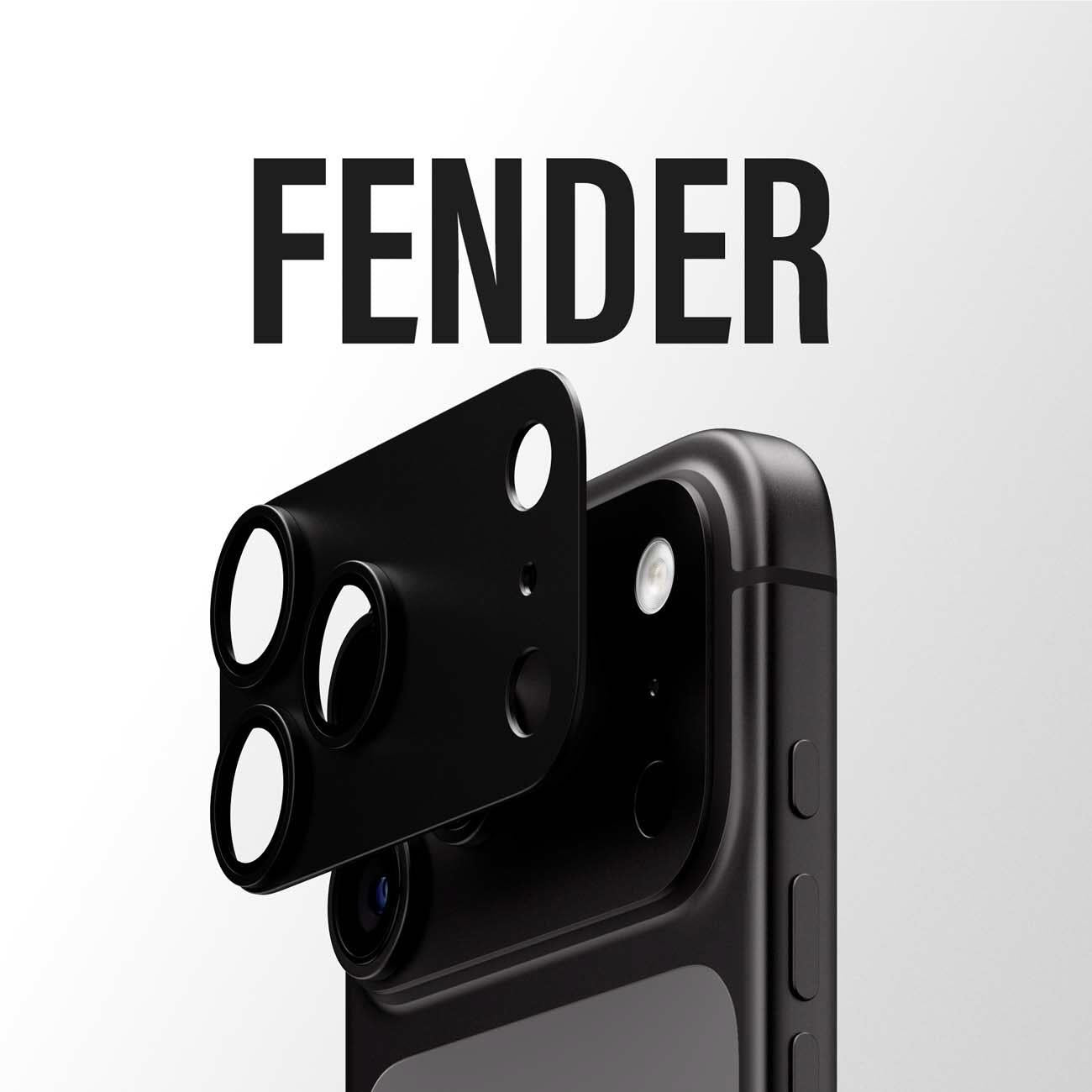 PanzerGlass Fender camera protector for iPhone 18 Pro Max in Shades of Grey, image 8 - Phone Accessories at Tech Supply Shed NZ