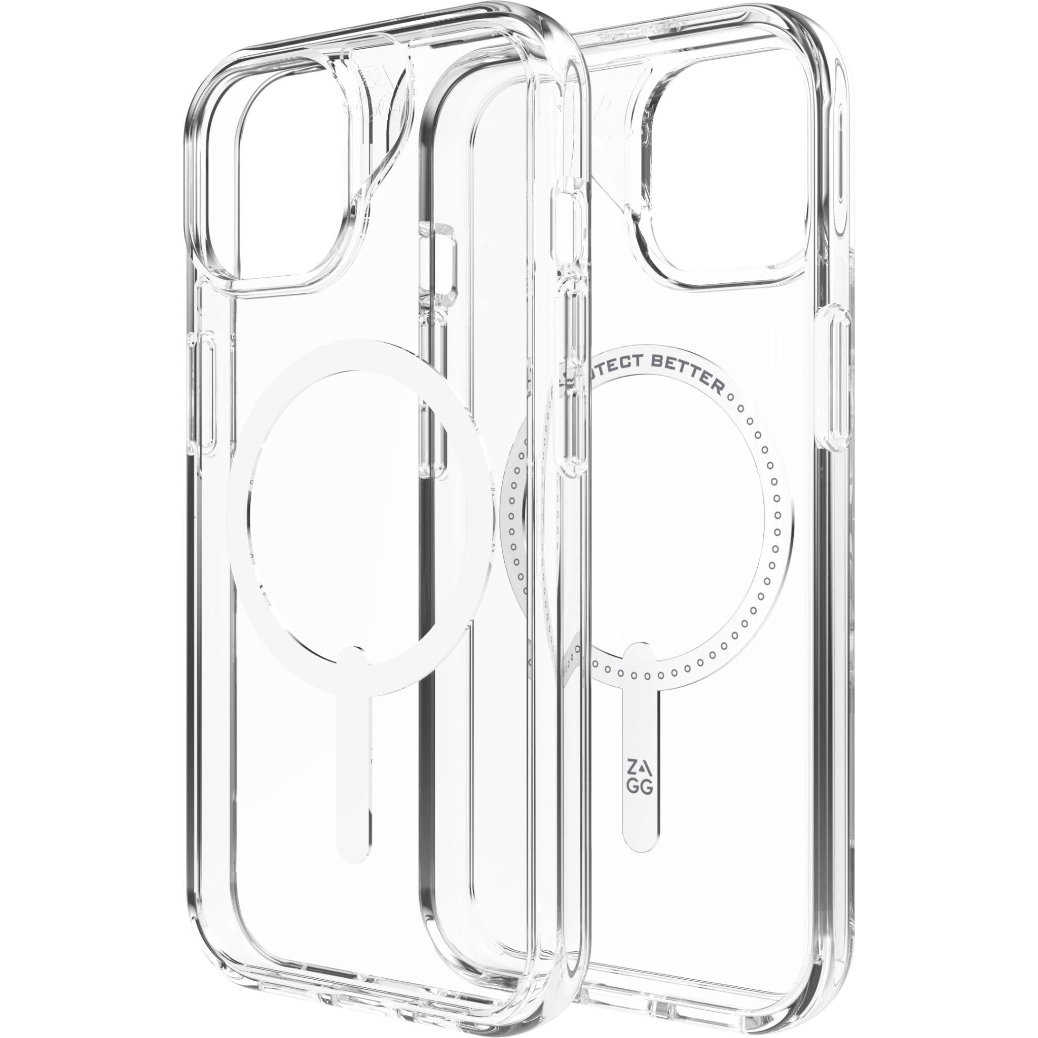 ZAGG Crystal Palace Snap clear case for iPhone 17e, 16e, 15, 14 and 13, image 2 - Phone Cases & Covers at Tech Supply Shed NZ