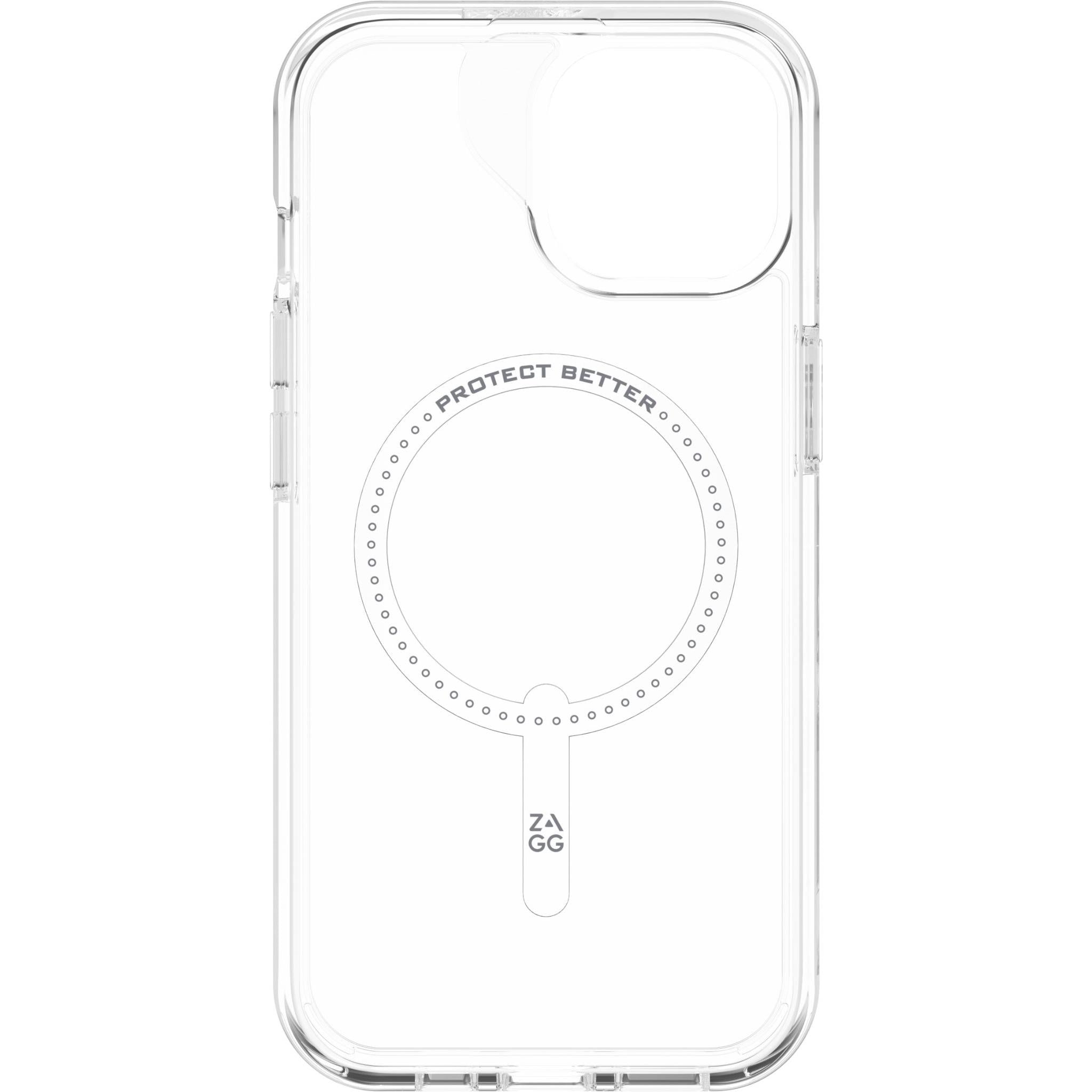 ZAGG Crystal Palace Snap clear case for iPhone 17e, 16e, 15, 14 and 13, image 3 - Phone Cases & Covers at Tech Supply Shed NZ