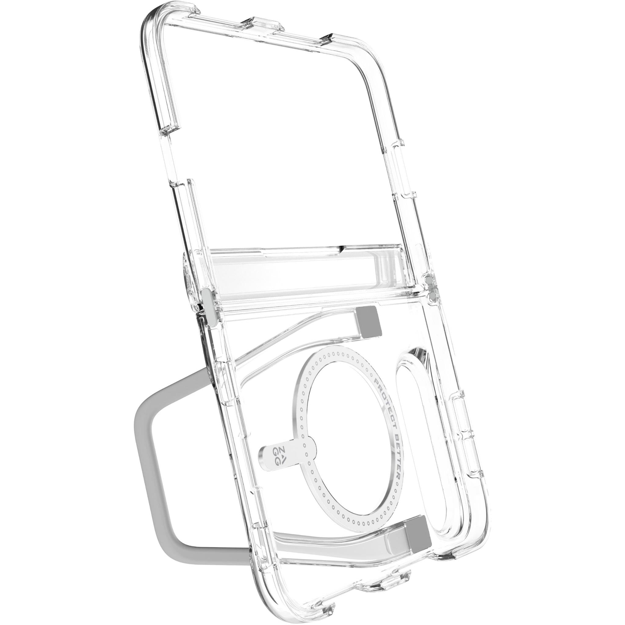 ZAGG Crystal Palace Snap clear kickstand case for iPhone Duo, image 4 - Phone Cases & Covers at Tech Supply Shed NZ