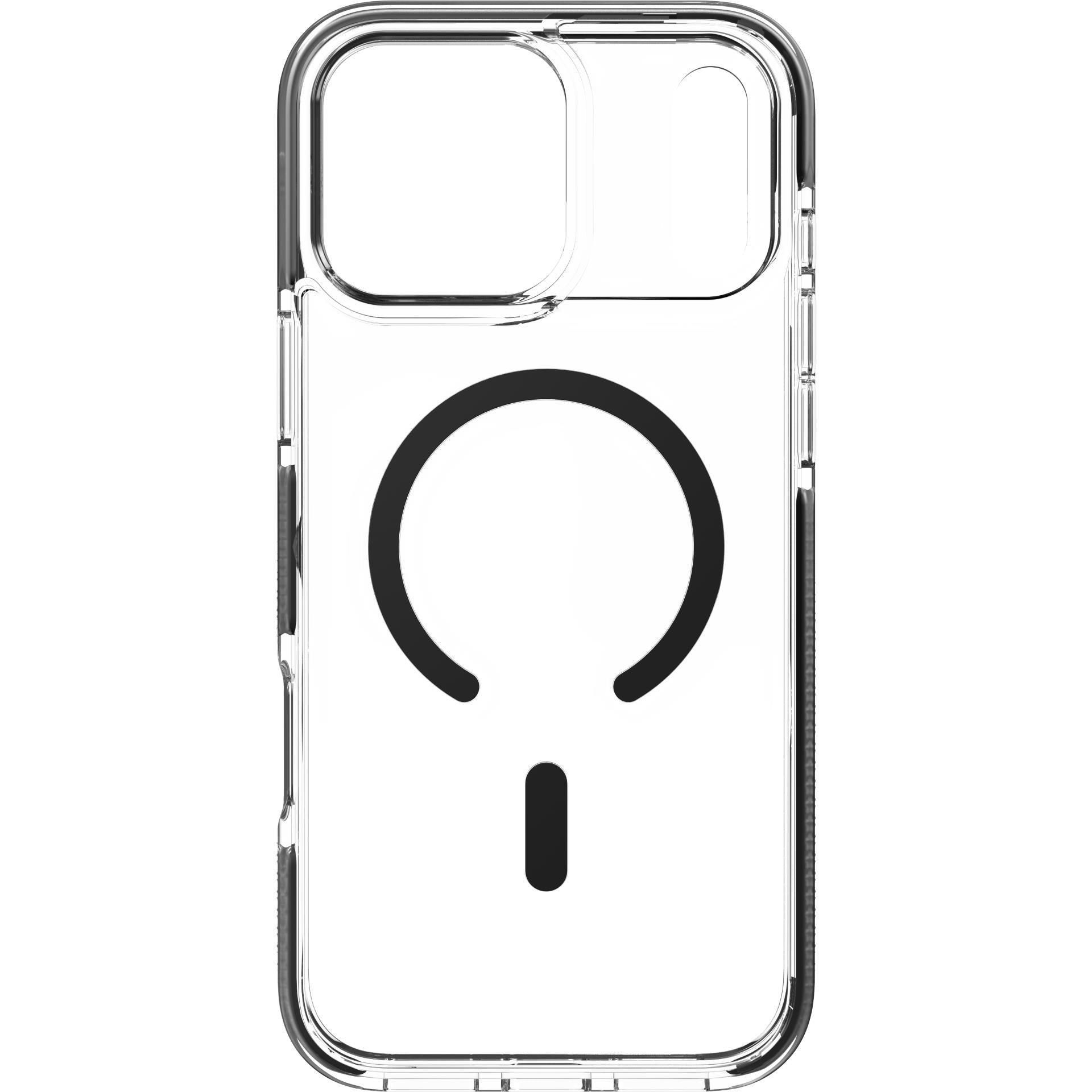 ZAGG Santa Cruz Snap case for iPhone 18 Pro Max, clear with black accents - Phone Cases & Covers at Tech Supply Shed NZ
