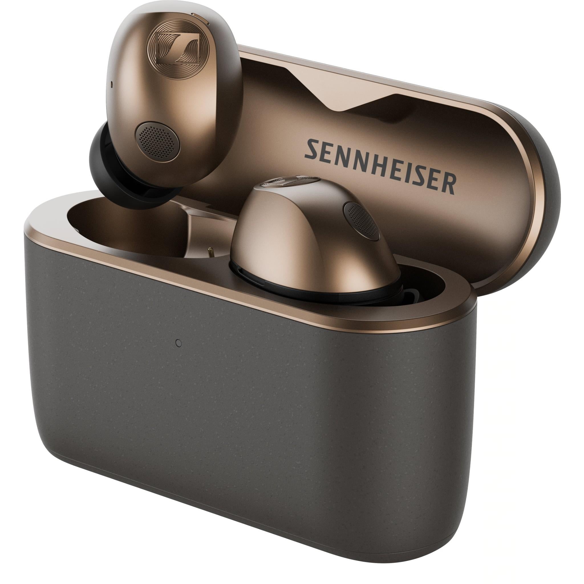 Sennheiser Momentum True Wireless 5 earbuds in copper brown with charging case - In-Ear Headphones & Earbuds at Tech Supply Shed NZ