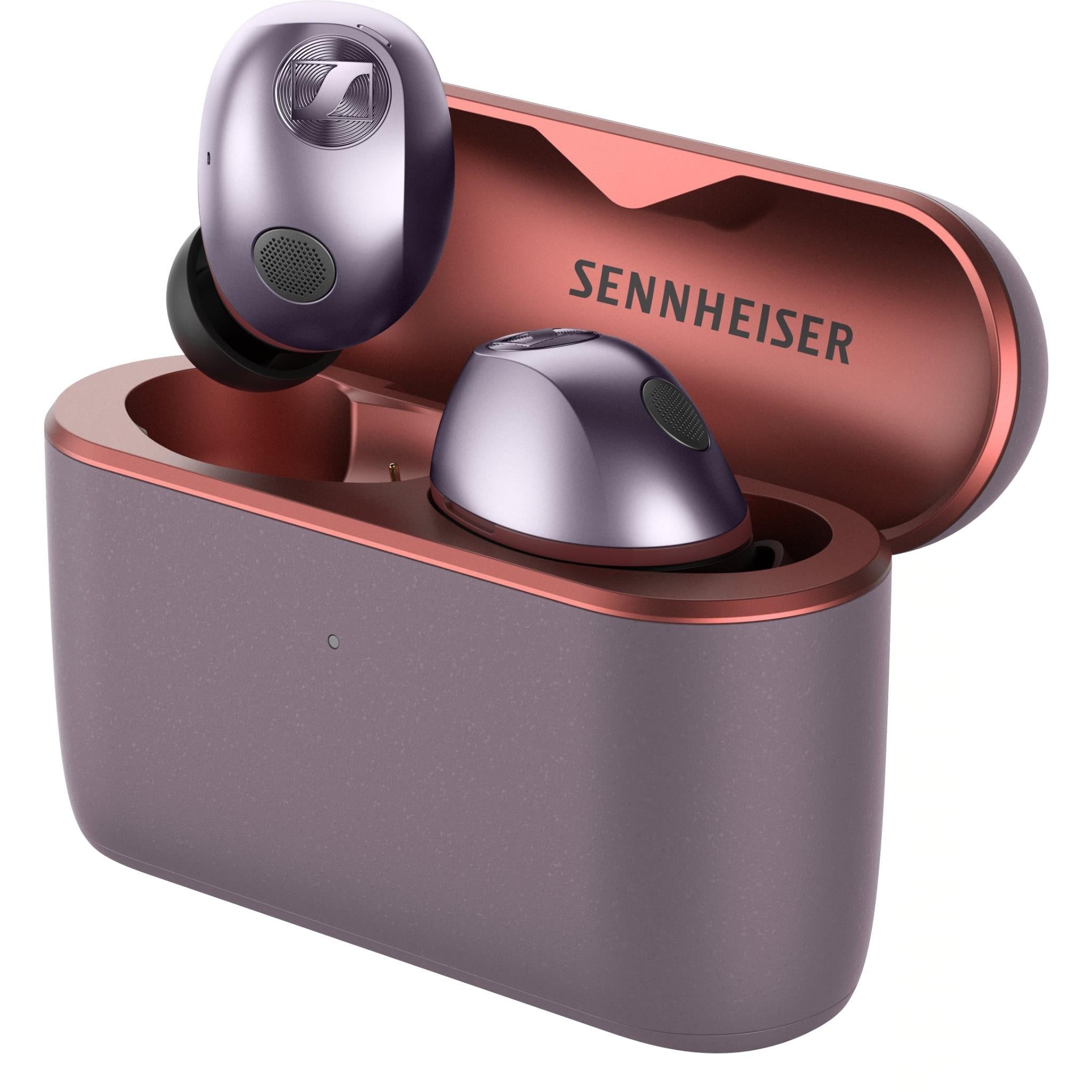 Sennheiser Momentum True Wireless 5 earbuds in lavender purple with charging case - In-Ear Headphones & Earbuds at Tech Supply Shed NZ