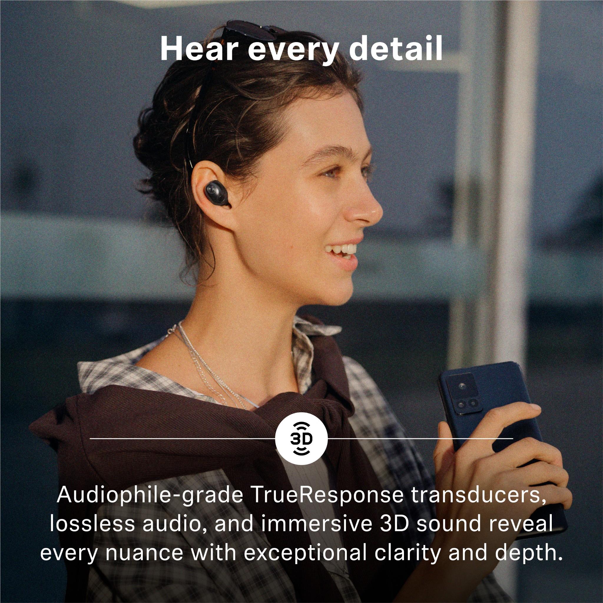 Sennheiser Momentum True Wireless 5 earbuds in lavender purple with charging case, image 5 - In-Ear Headphones & Earbuds at Tech Supply Shed NZ