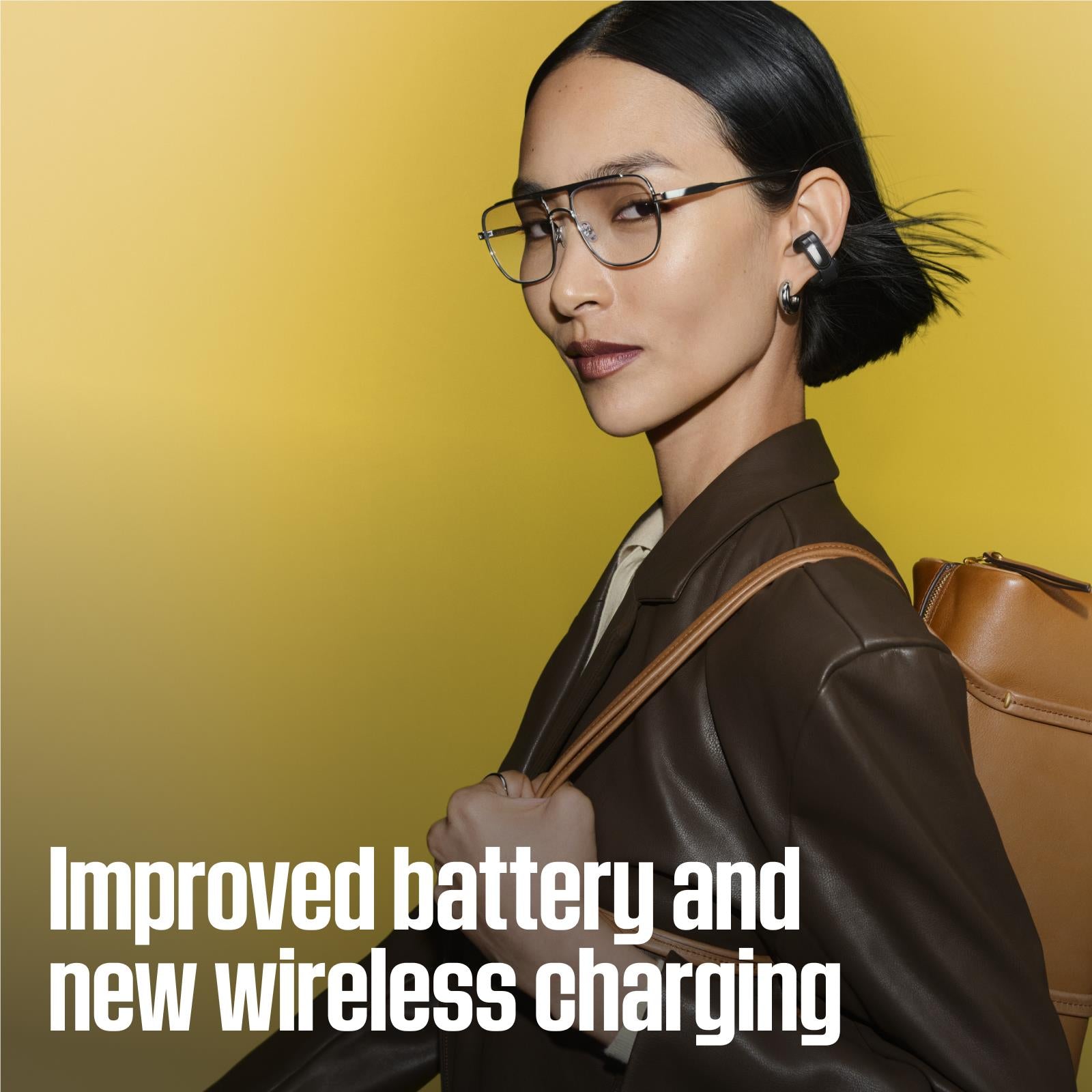 Bose Ultra Open Earbuds 2nd Gen in black with charging case, image 4 - Open-Ear Headphones at Tech Supply Shed NZ
