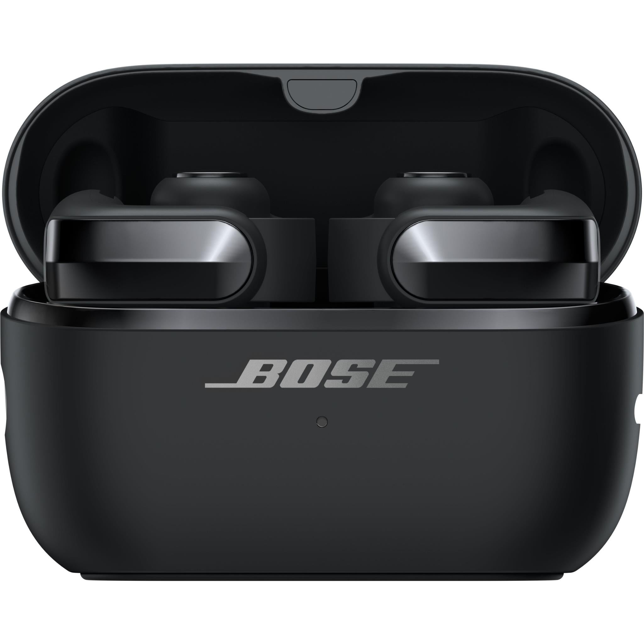 Bose Ultra Open Earbuds 2nd Gen in black with charging case, image 7 - Open-Ear Headphones at Tech Supply Shed NZ