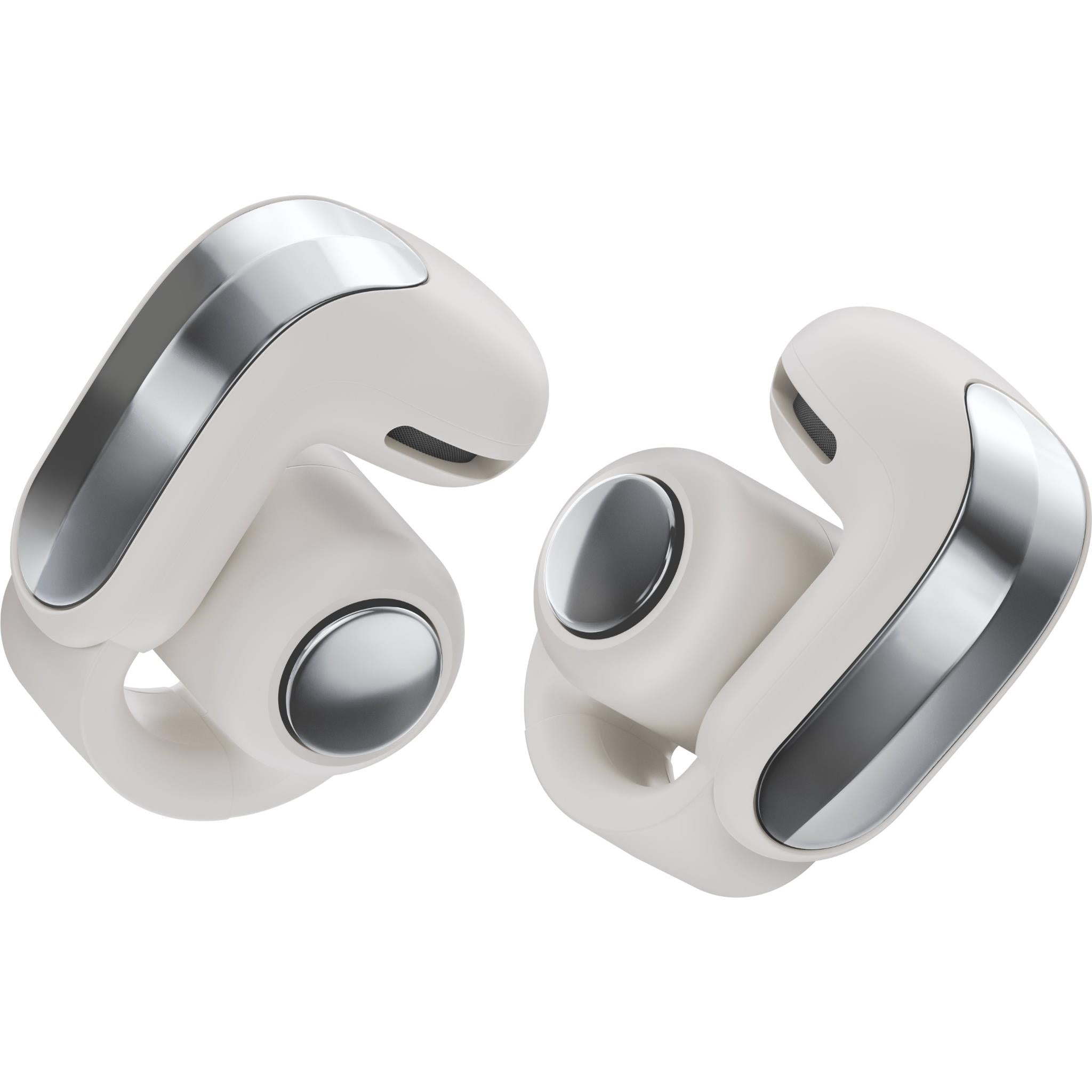 Bose Ultra Open Earbuds 2nd Gen in white smoke with charging case - Open-Ear Headphones at Tech Supply Shed NZ