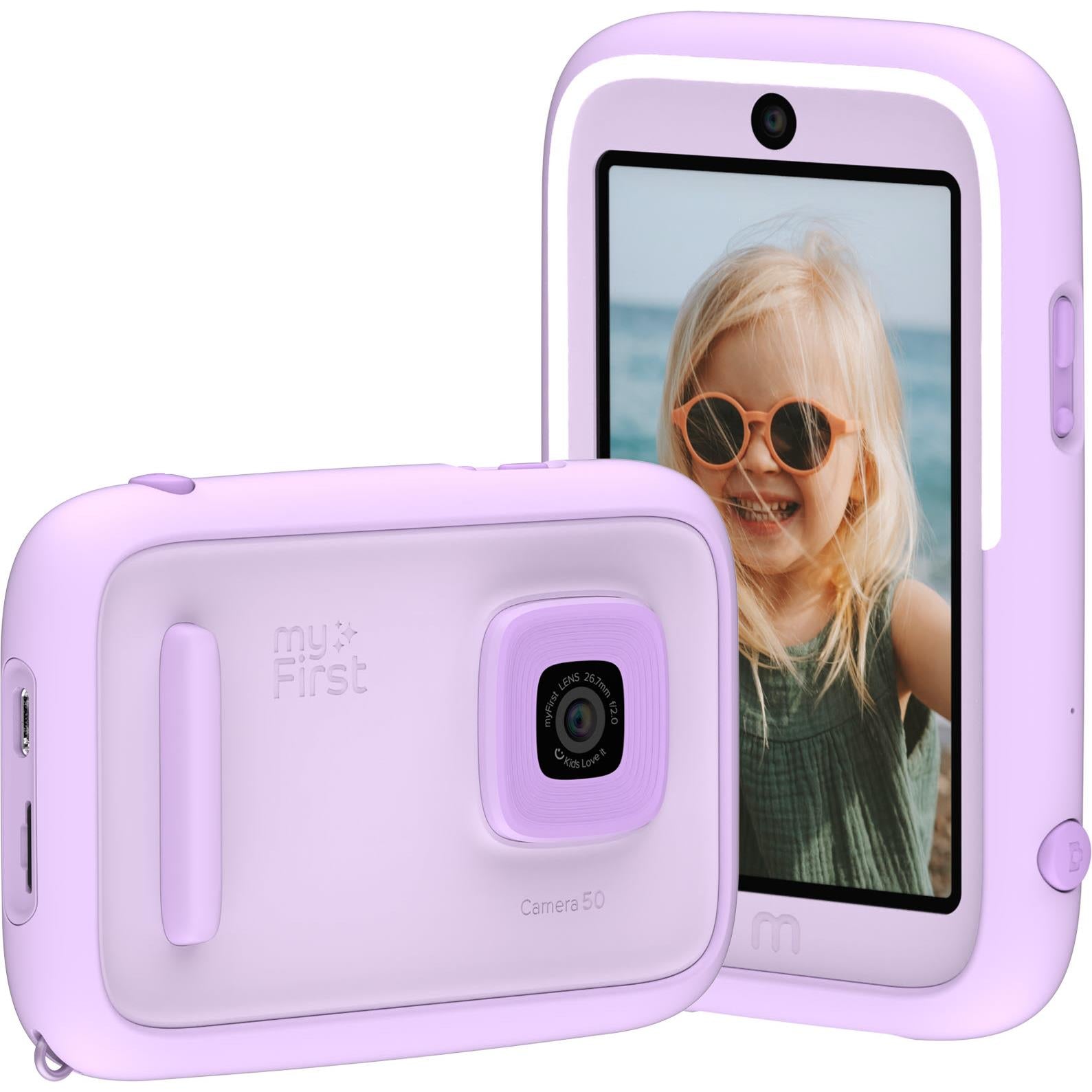 myFirst Camera 50 kids digital camera in purple, image 4 - Digital Cameras at Tech Supply Shed NZ