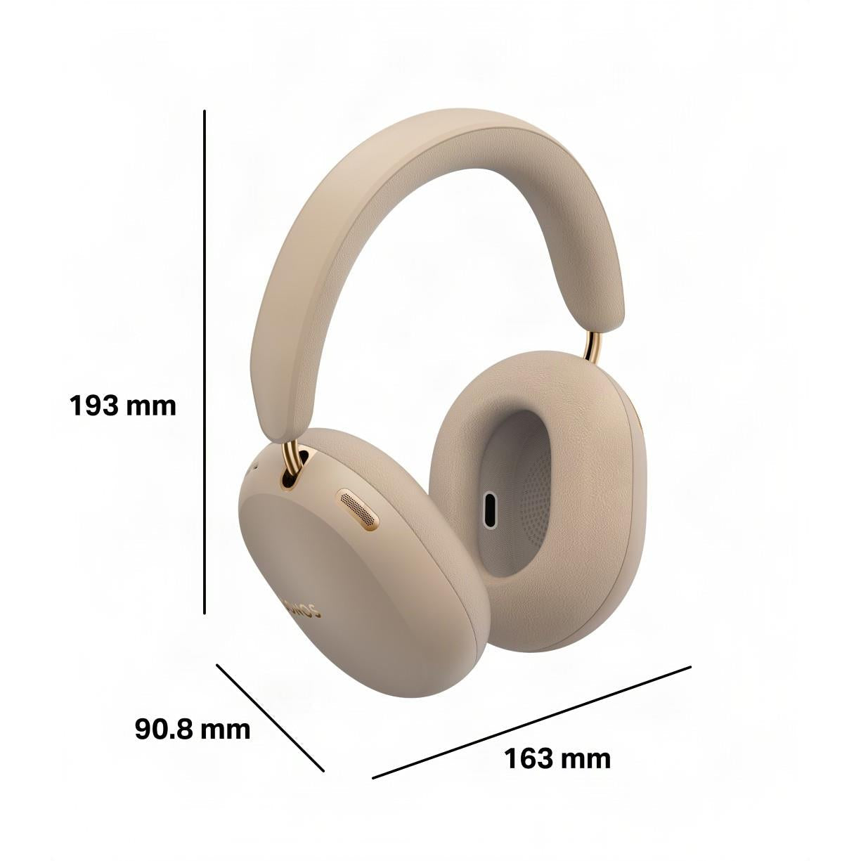 Sonos Ace Ultra over-ear headphones in Sand, image 10 - Over-Ear Headphones at Tech Supply Shed NZ