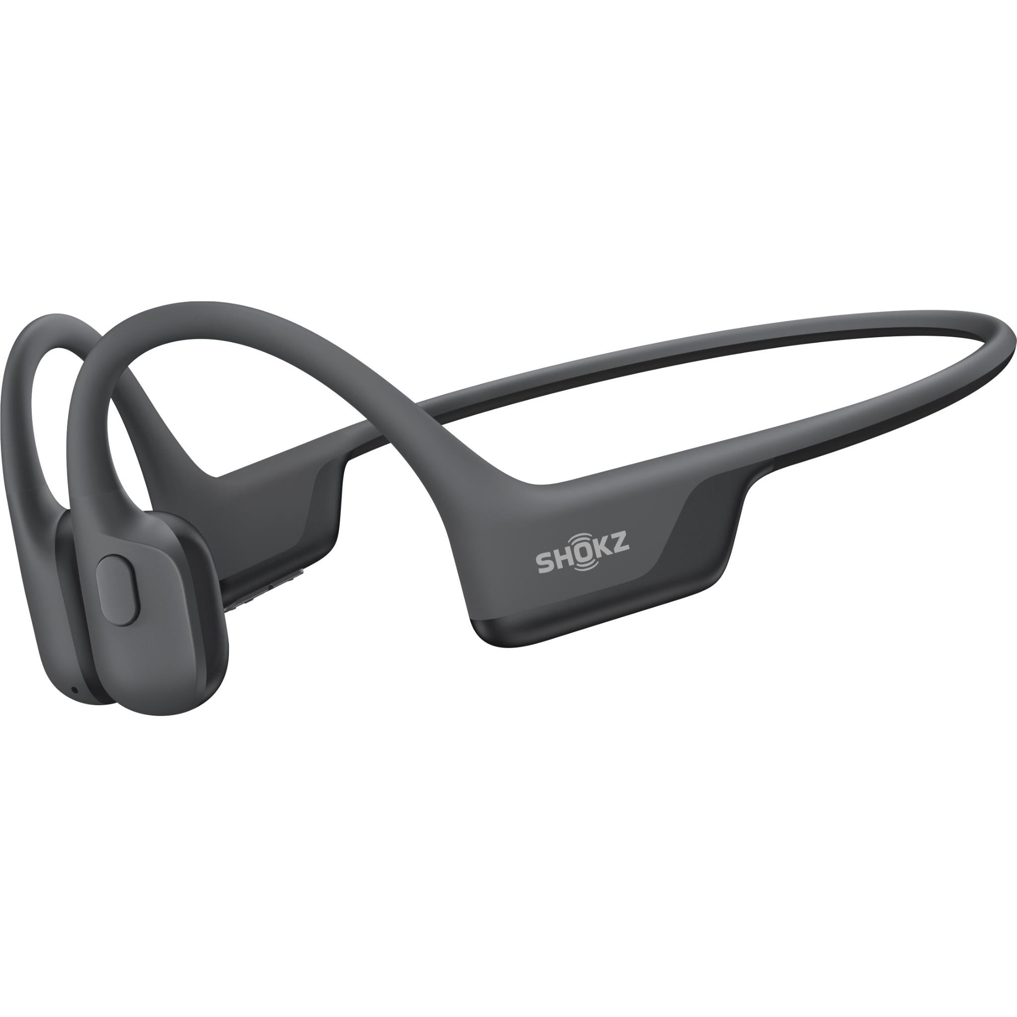 Shokz OpenRun Air 2 bone conduction headphones in black - Open-Ear Headphones at Tech Supply Shed NZ