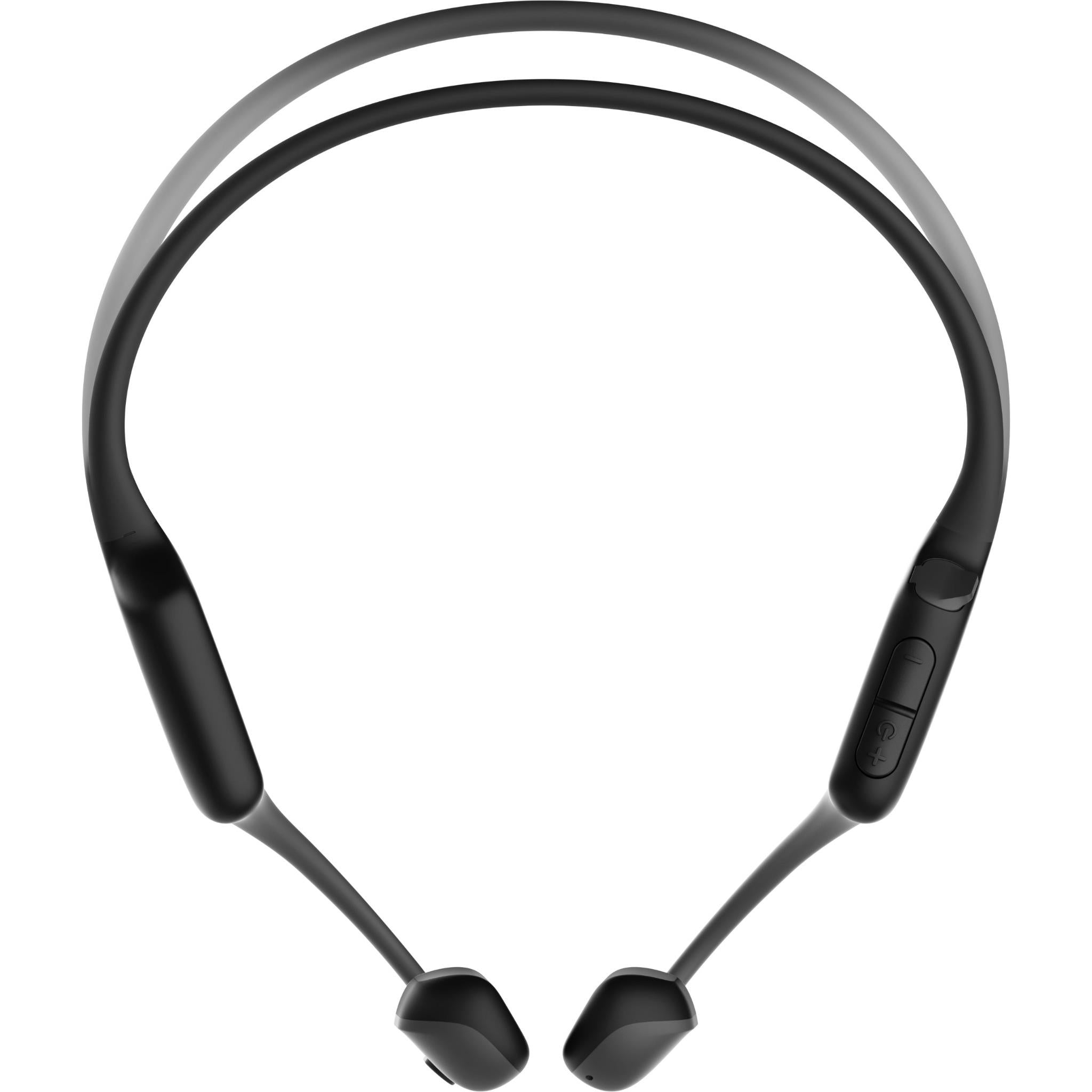 Shokz OpenRun Air 2 bone conduction headphones in black, image 6 - Open-Ear Headphones at Tech Supply Shed NZ
