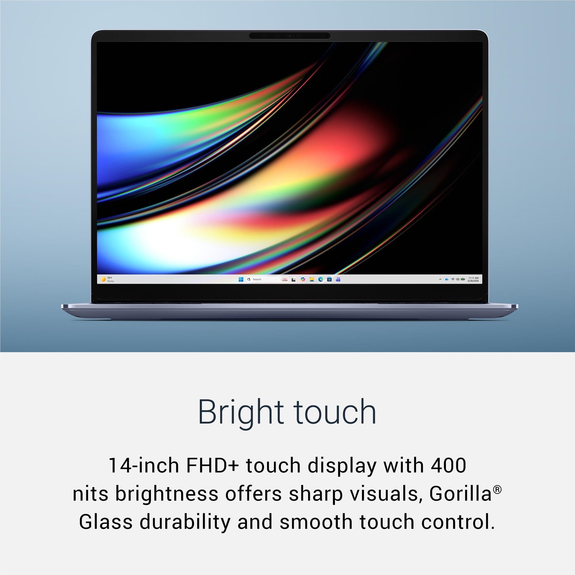 Dell 14S 14 inch OLED touchscreen laptop with Ryzen AI 7, image 2 - Business & Home Laptops at Tech Supply Shed NZ