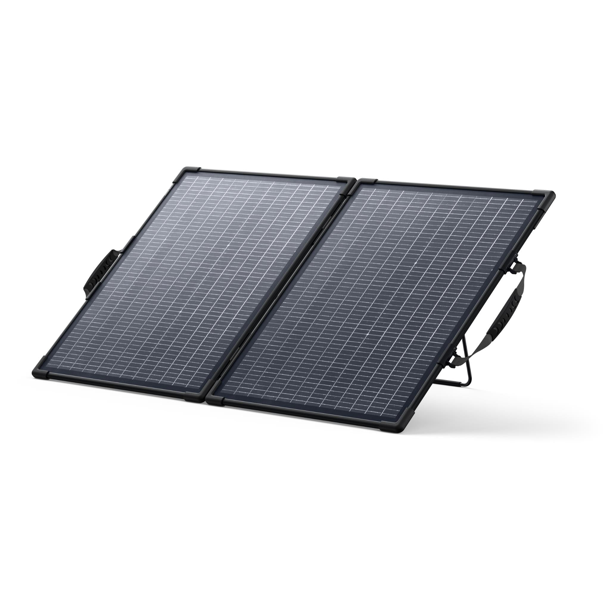 Anker SOLIX 100W bifacial foldable portable solar panel in black - Solar Power at Tech Supply Shed NZ