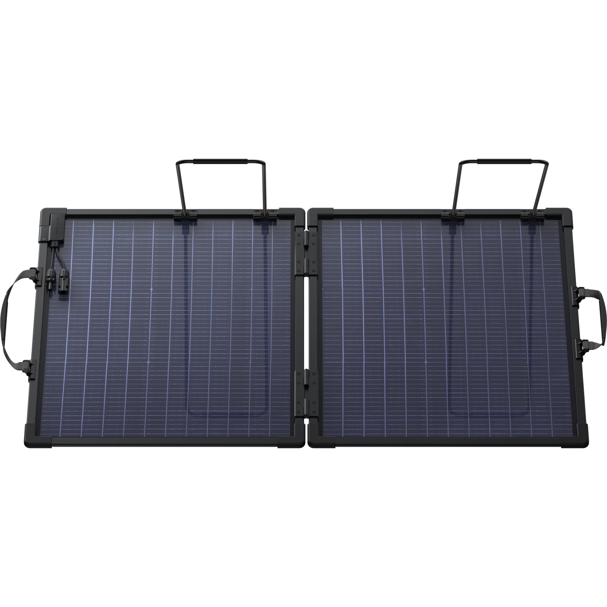 Anker SOLIX 100W bifacial foldable portable solar panel in black, image 4 - Solar Power at Tech Supply Shed NZ