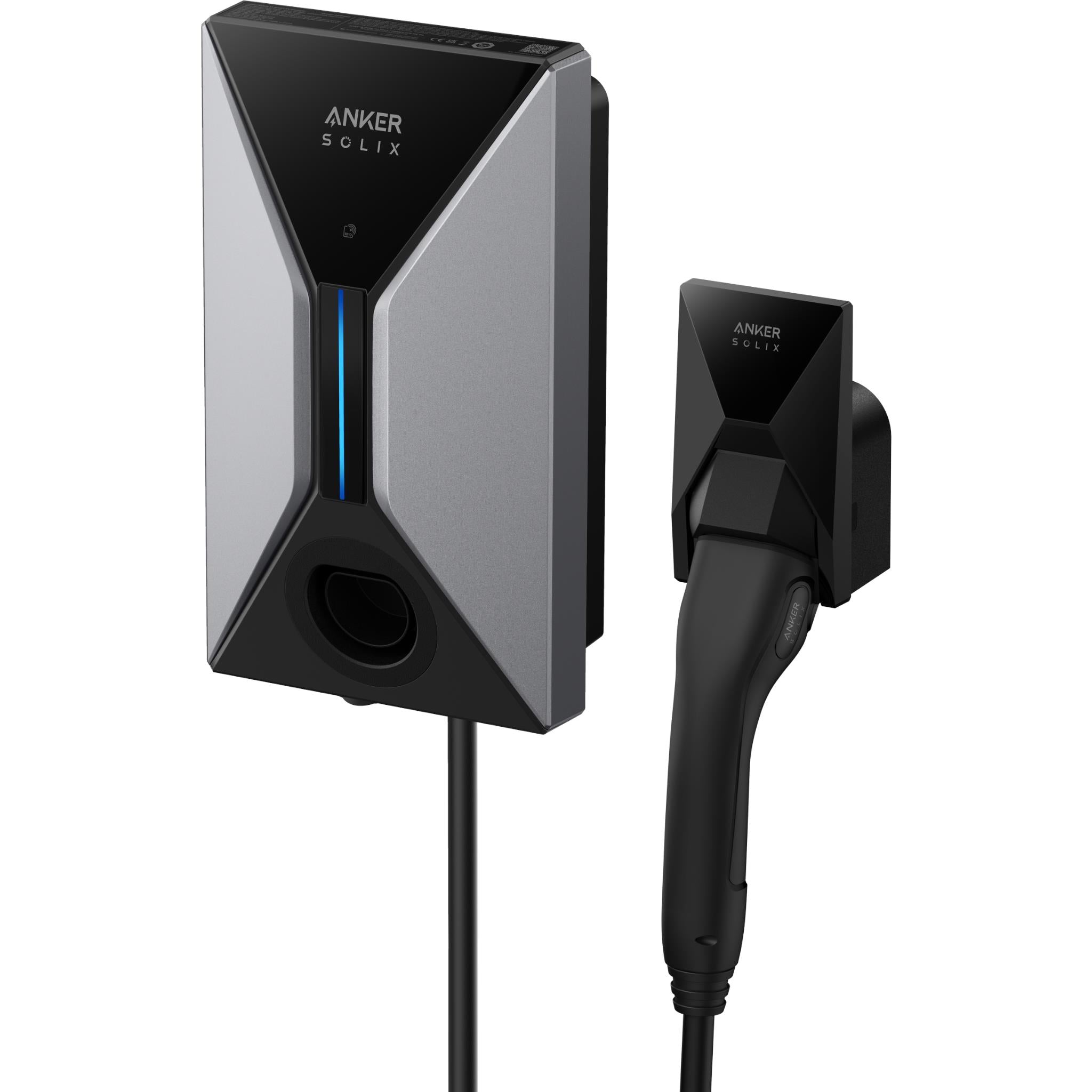 Anker SOLIX V1 smart 7.4kW EV charger with 7 metre cable, image 3 - Vehicle Accessories at Tech Supply Shed NZ