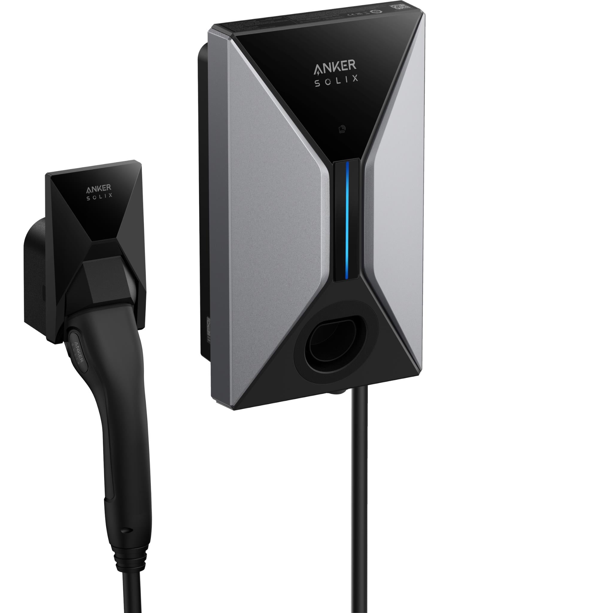 Anker SOLIX V1 smart 7.4kW EV charger with 7 metre cable, image 4 - Vehicle Accessories at Tech Supply Shed NZ