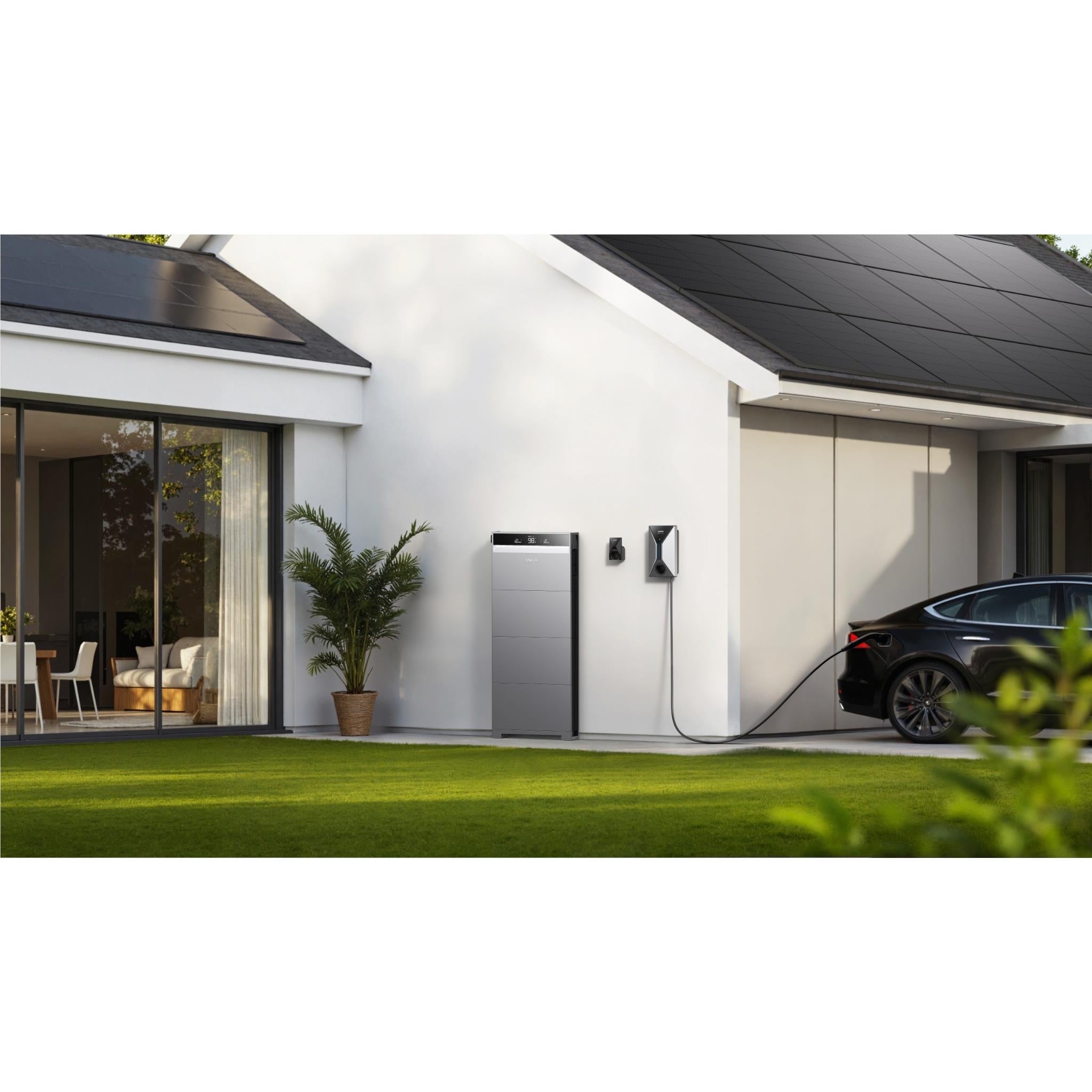 Anker SOLIX V1 smart 7.4kW EV charger with 7 metre cable, image 6 - Vehicle Accessories at Tech Supply Shed NZ
