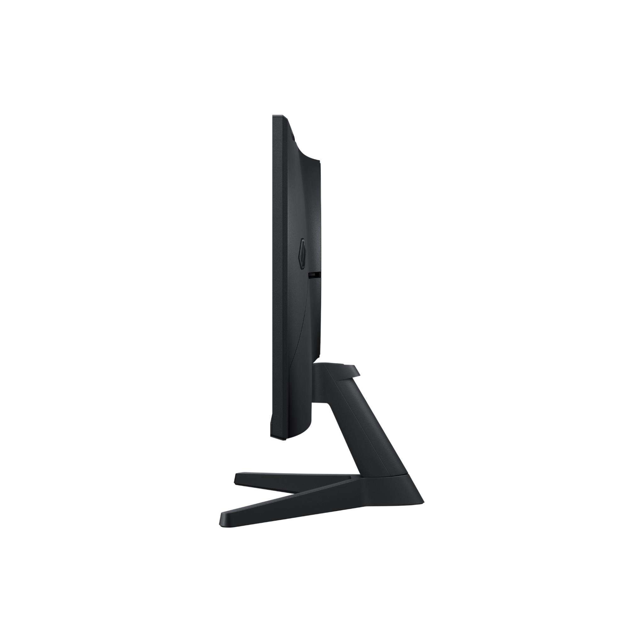 Samsung Odyssey G3 27" monitor side profile; slim black panel and stand