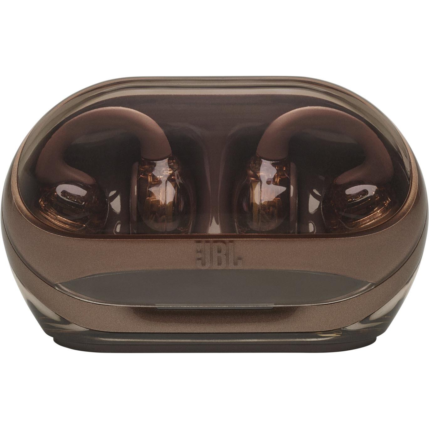 JBL Soundgear Clips open-ear earbuds in ghost copper, image 3 - Open-Ear Headphones at Tech Supply Shed NZ
