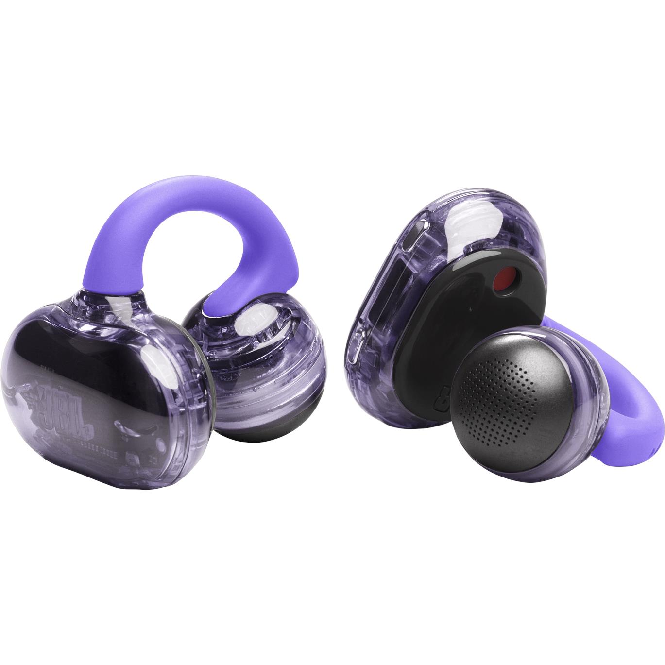 JBL Soundgear Clips open-ear earbuds in ghost purple - Open-Ear Headphones at Tech Supply Shed NZ