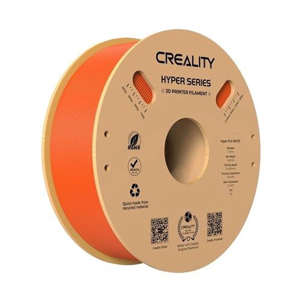 1.75MM ORANGE CREALITY HYPER PLA FILAMENT