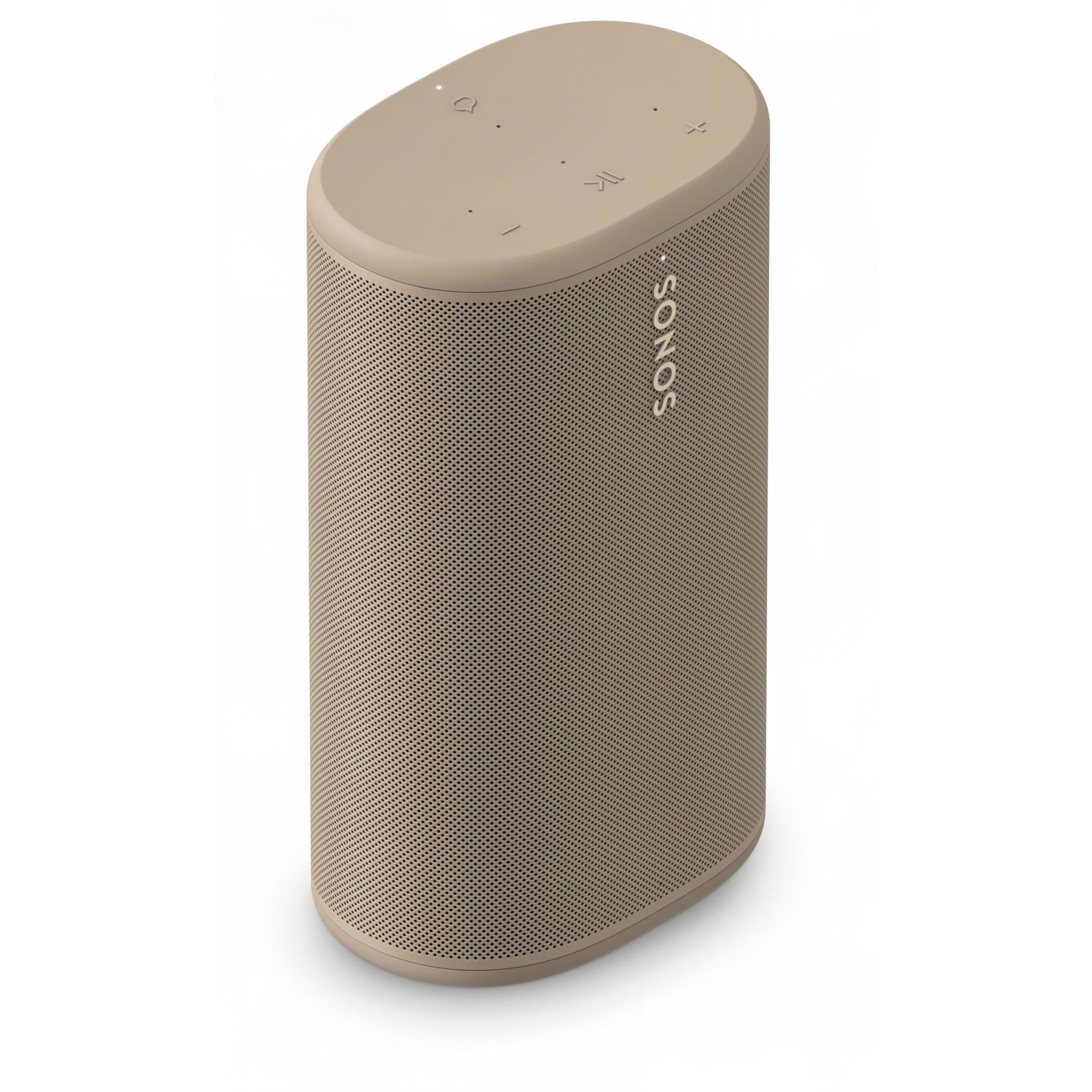 Sonos Play portable Wi-Fi and Bluetooth speaker in sand beige - Portable Speakers at Tech Supply Shed NZ