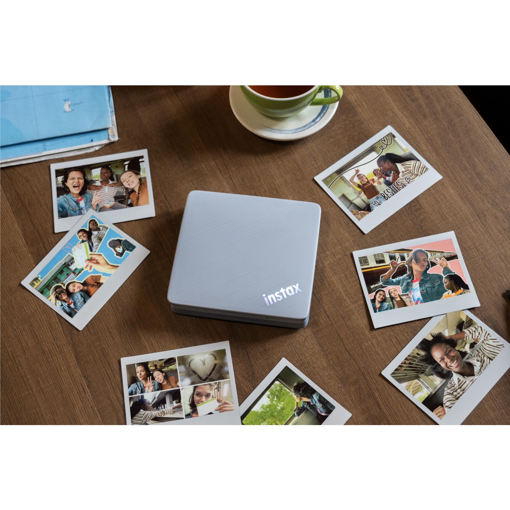 Fujifilm Instax Link WIDE 2 smartphone printer in Duo Blue, image 11 - Instant Cameras & Film at Tech Supply Shed NZ