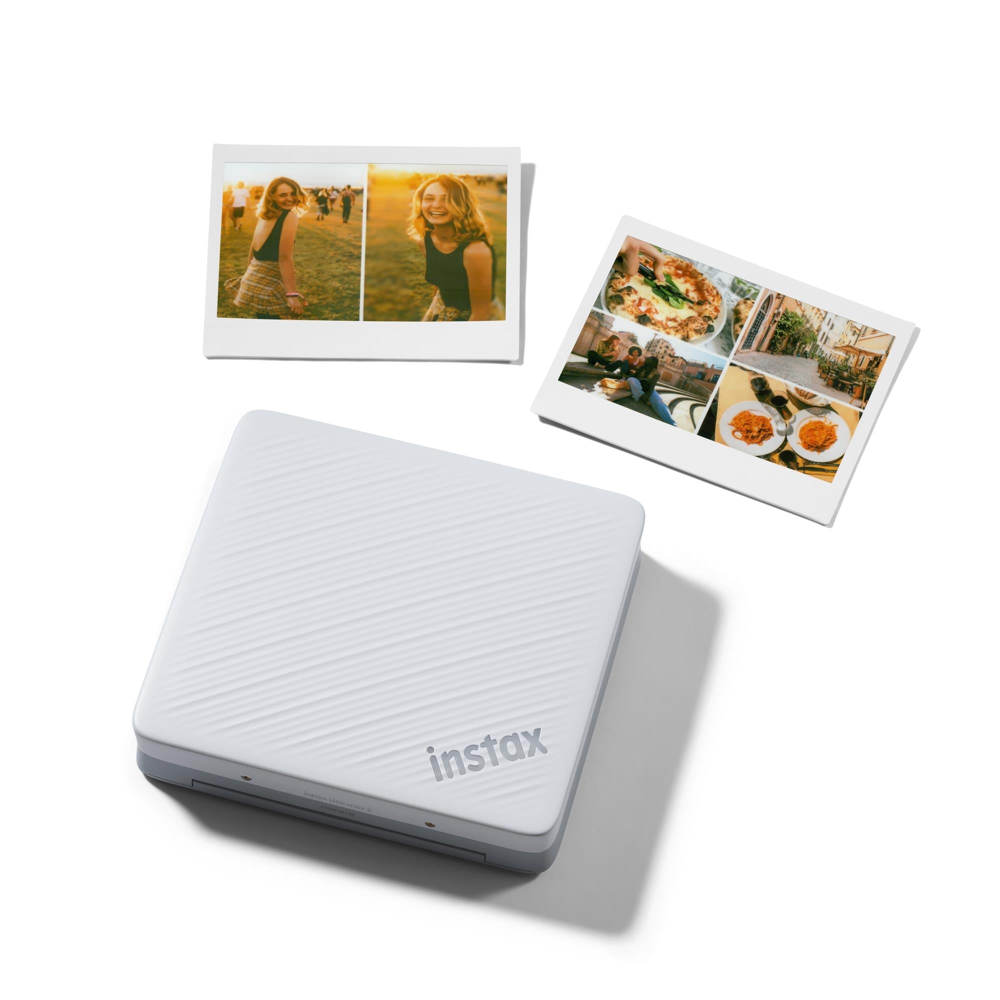 Fujifilm Instax Link WIDE 2 smartphone printer in Duo Blue, image 6 - Instant Cameras & Film at Tech Supply Shed NZ