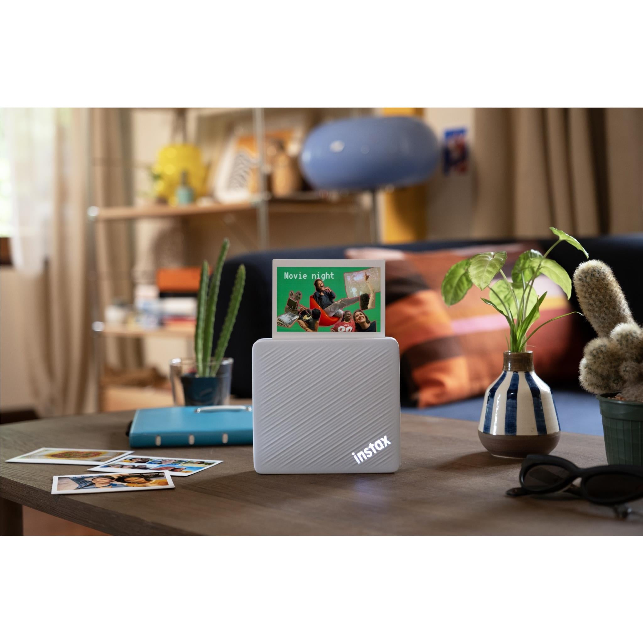 Fujifilm Instax Link WIDE 2 smartphone printer in Duo Blue, image 10 - Instant Cameras & Film at Tech Supply Shed NZ