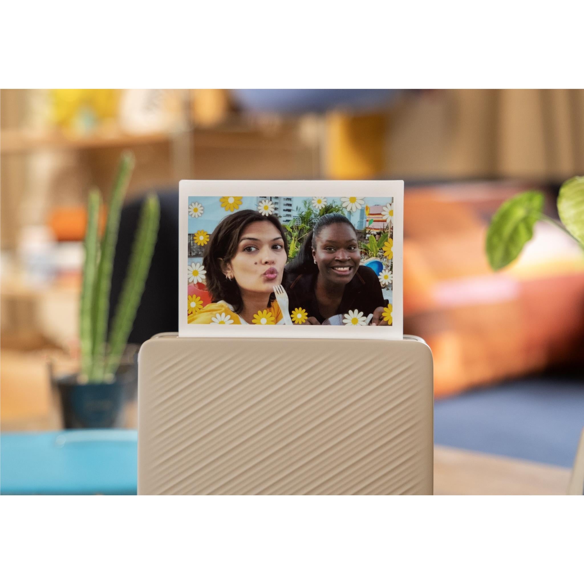 Fujifilm Instax Link WIDE 2 smartphone printer in Duo Beige, image 9 - Instant Cameras & Film at Tech Supply Shed NZ
