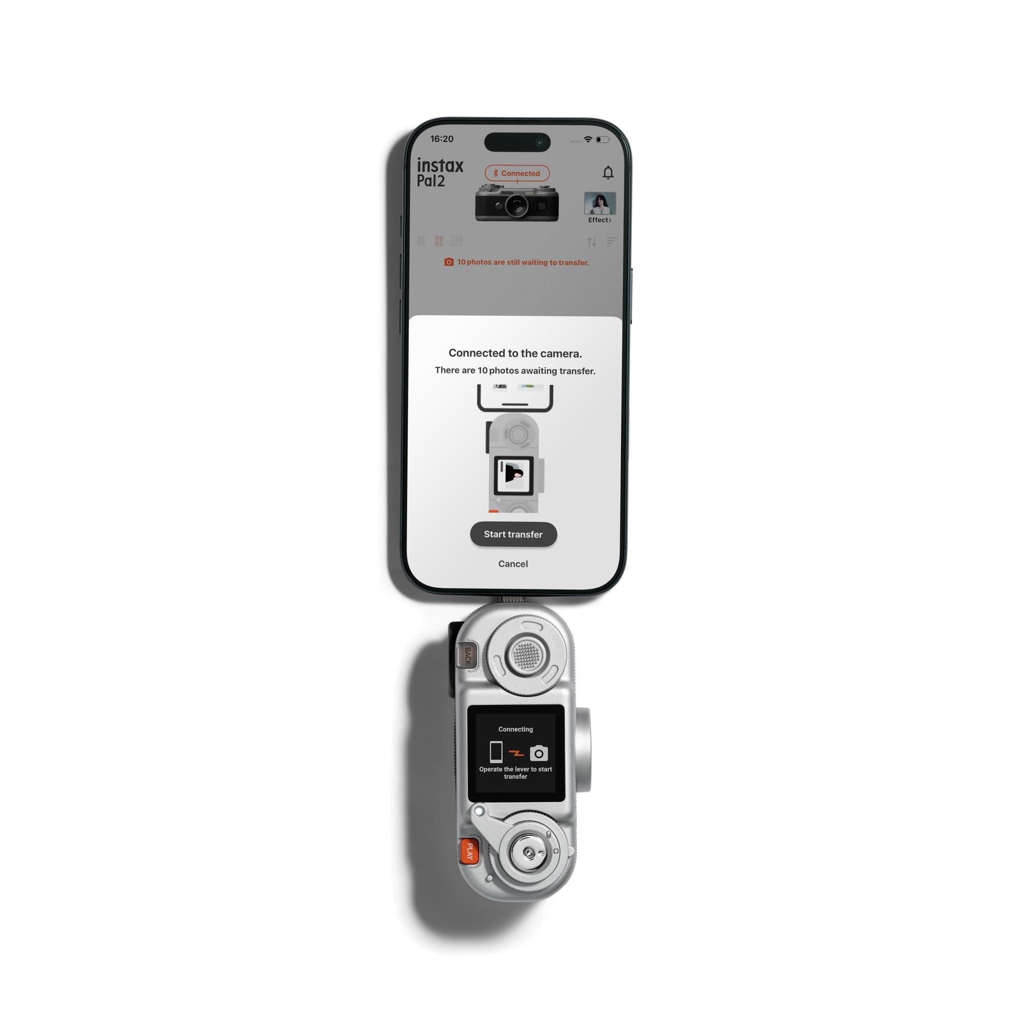 Fujifilm instax Pal 2 digital camera in black, image 9 - Digital Cameras at Tech Supply Shed NZ