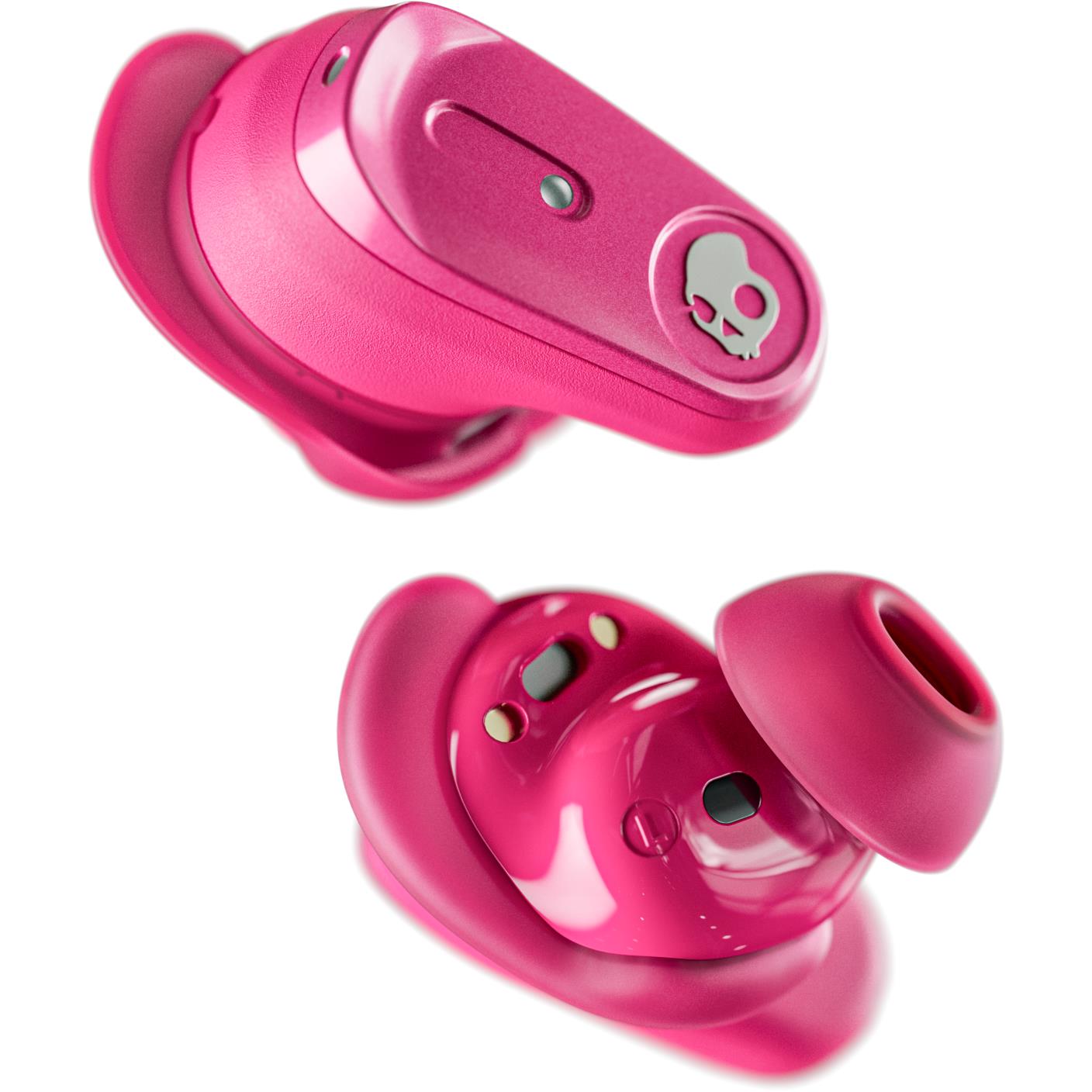 Skullcandy Method 360 ANC earbuds with Sound by Bose in pink and charging case, image 3 - In-Ear Headphones & Earbuds at Tech Supply Shed NZ