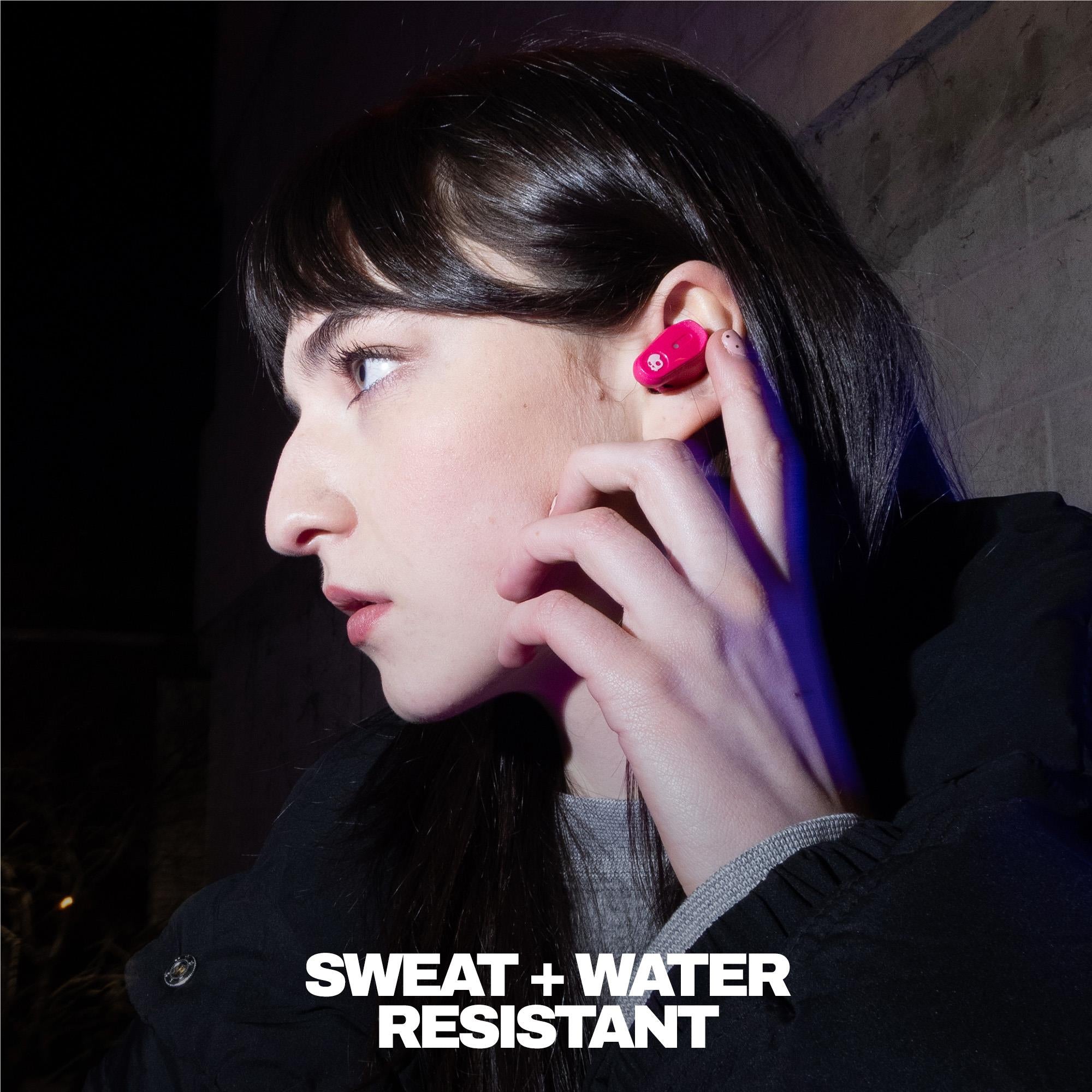 Skullcandy Method 360 ANC earbuds with Sound by Bose in pink and charging case, image 7 - In-Ear Headphones & Earbuds at Tech Supply Shed NZ