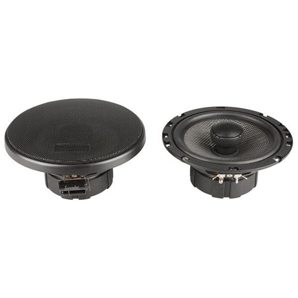 6.5 inch Coaxial Speaker with Silk Dome Tweeter made with Kevlar