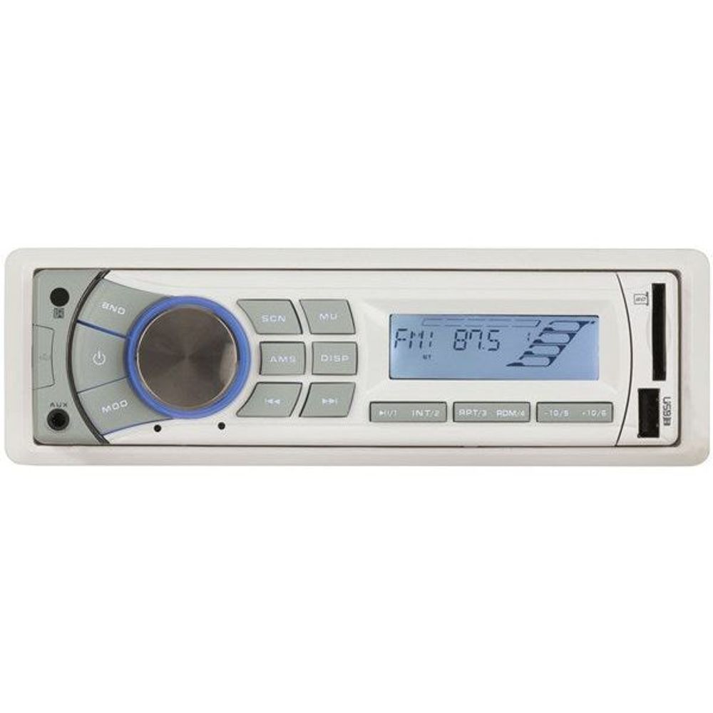 Marine AM/FM Radio and Speaker Package - 5 Inch