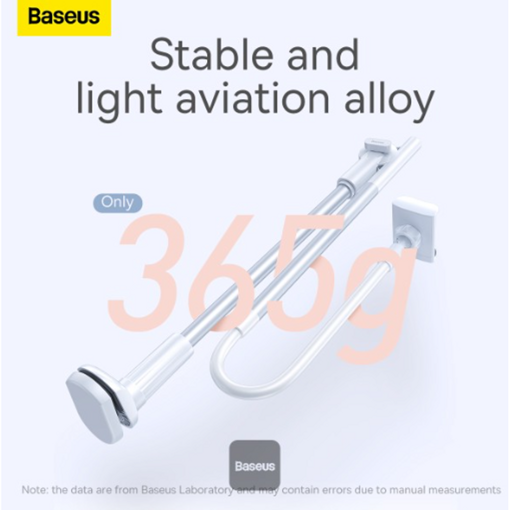 BAS91645 - Baseus Unlimited Adjustment Lazy Phone Holder Silver