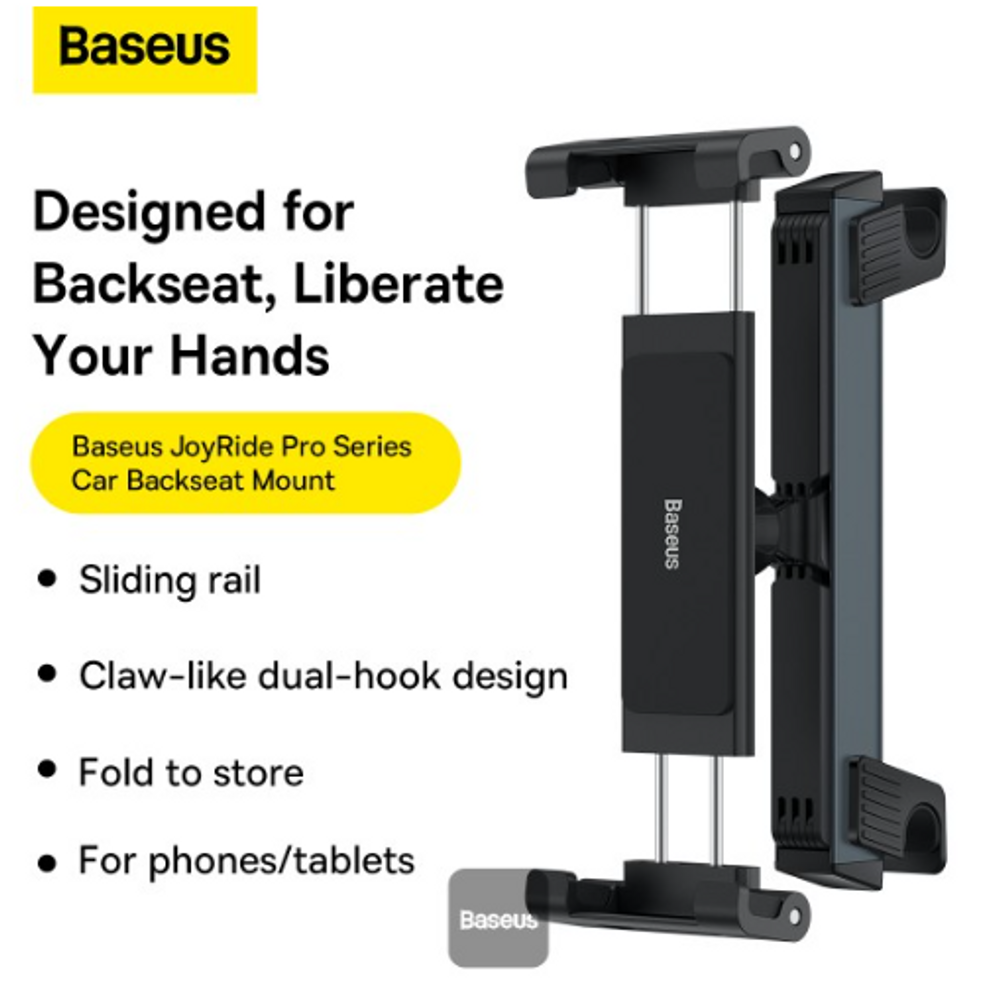 BAS61358 - Baseus Backseat Car Mount Tablet Holder Black