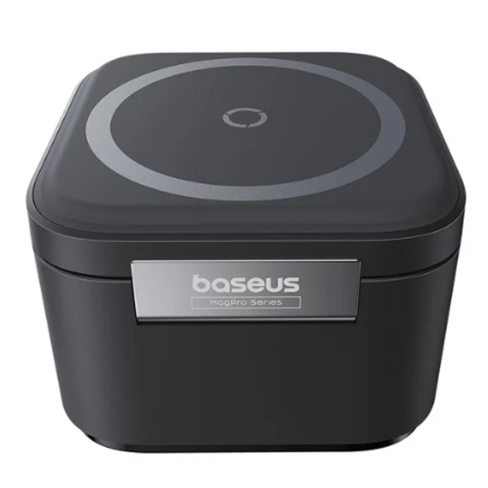 BAS47308 - Baseus MagPro 2-in-1 Magnetic Wireless Charger 25W Cosmic Black
