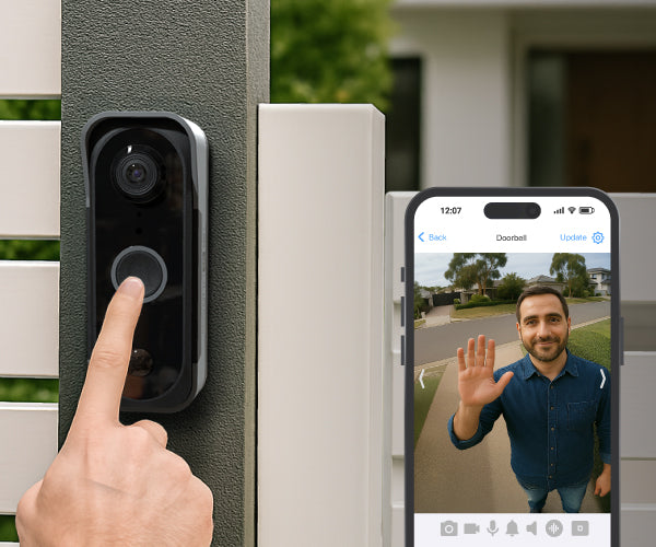 Swann MaxRanger4K Mini Kit w/ Video Doorbells (SWNVK-MRVDB1MINI2S2-AU)