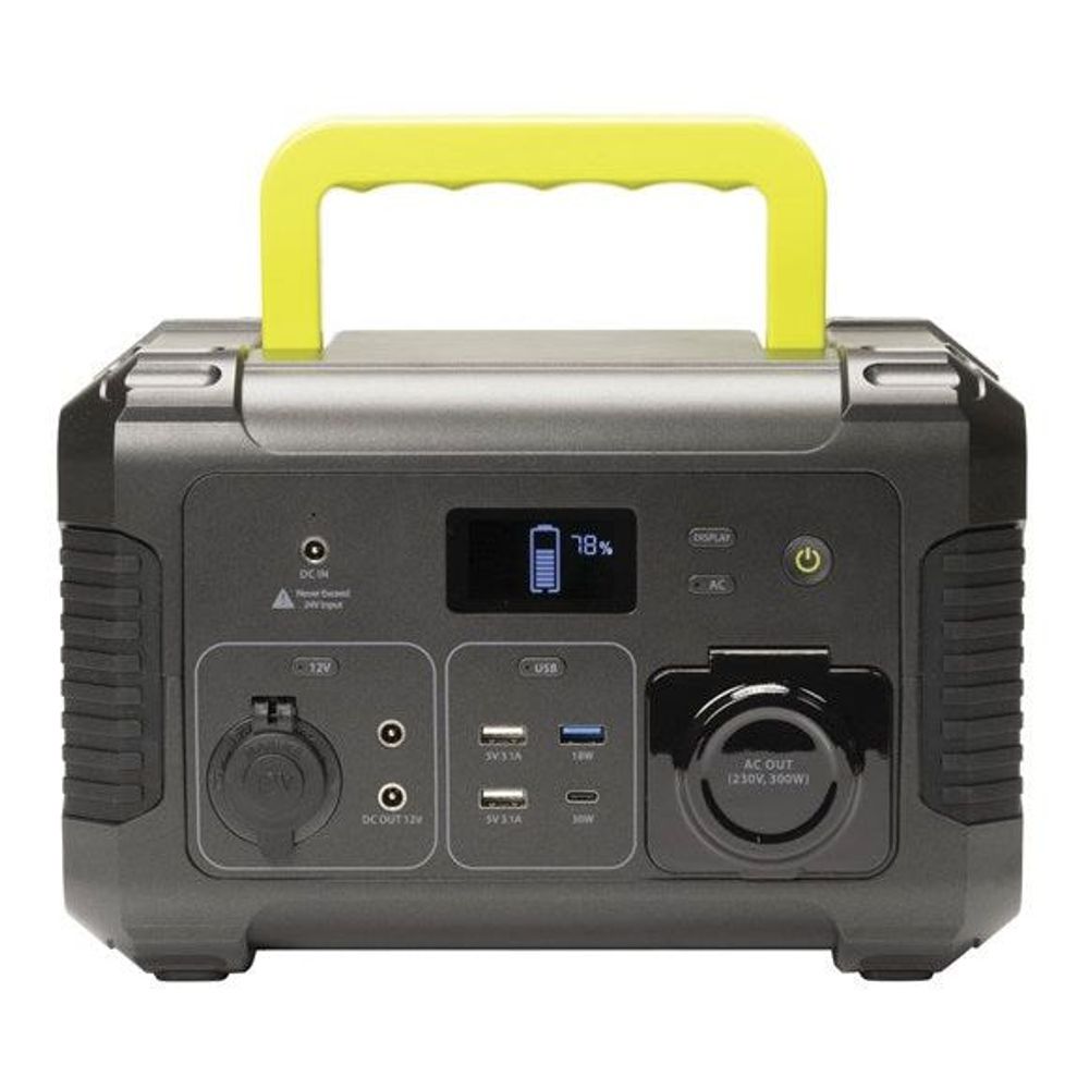 Portable 280Wh Power Station with 300W Inverter