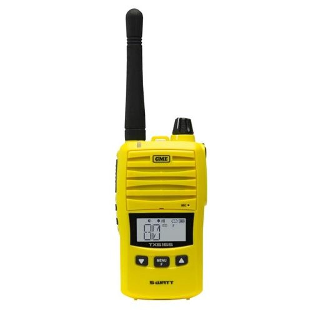 GME 5W UHF Transceiver TX6165XY Yellow