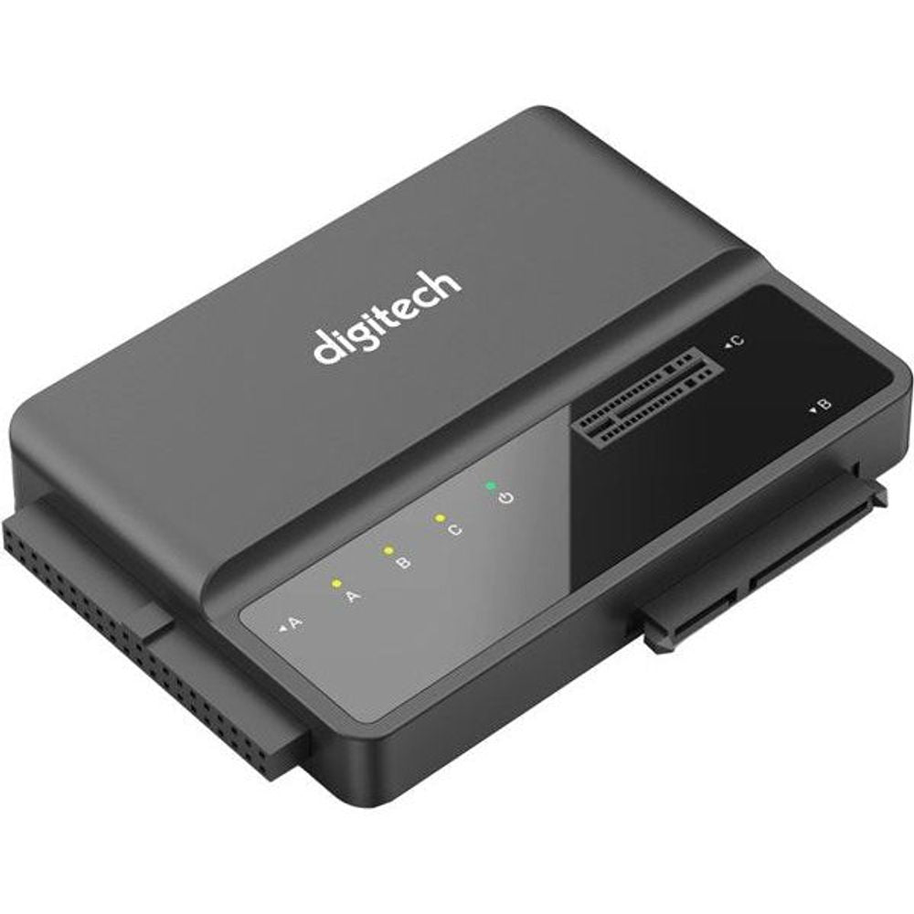 USB-C to M.2 NVMe & SATA/IDE Adapter – 10Gbps