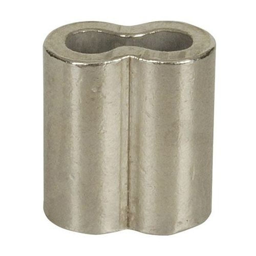Nickel Plated Pure Copper Swages - 3.0mm Wire Rope dia